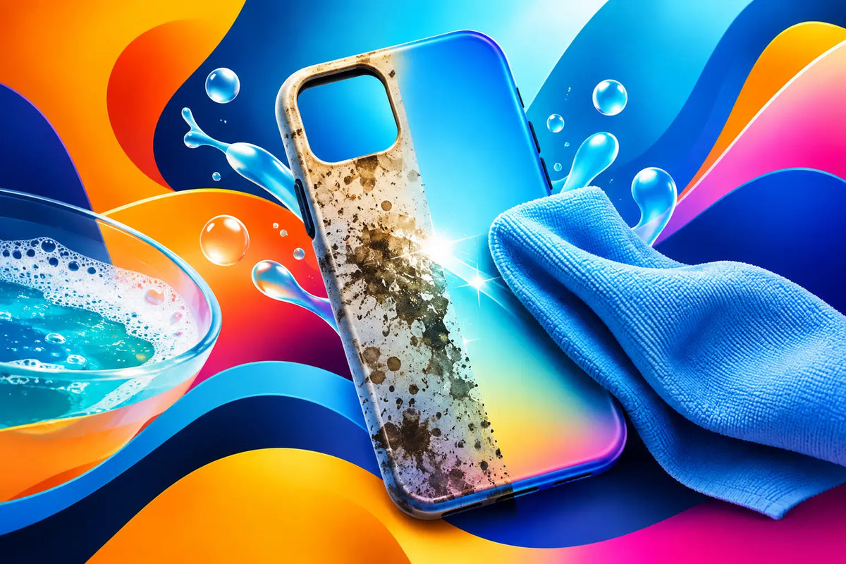 How to Remove Stains From Phone Cases Safely
