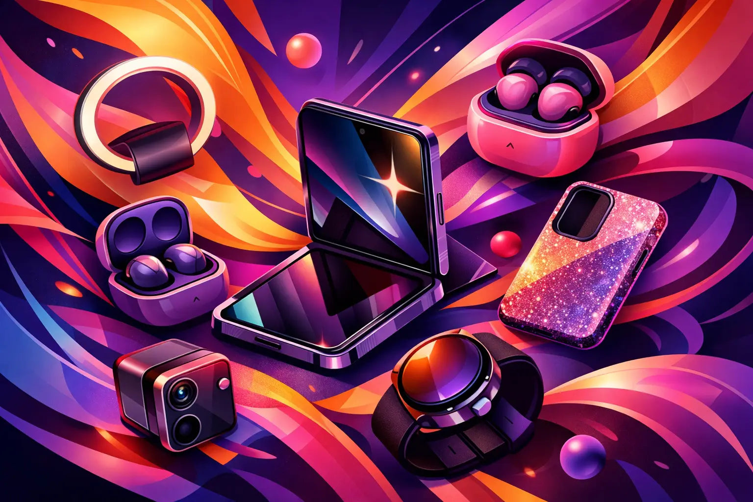 12 Best Galaxy Z Flip Accessories List Picks
