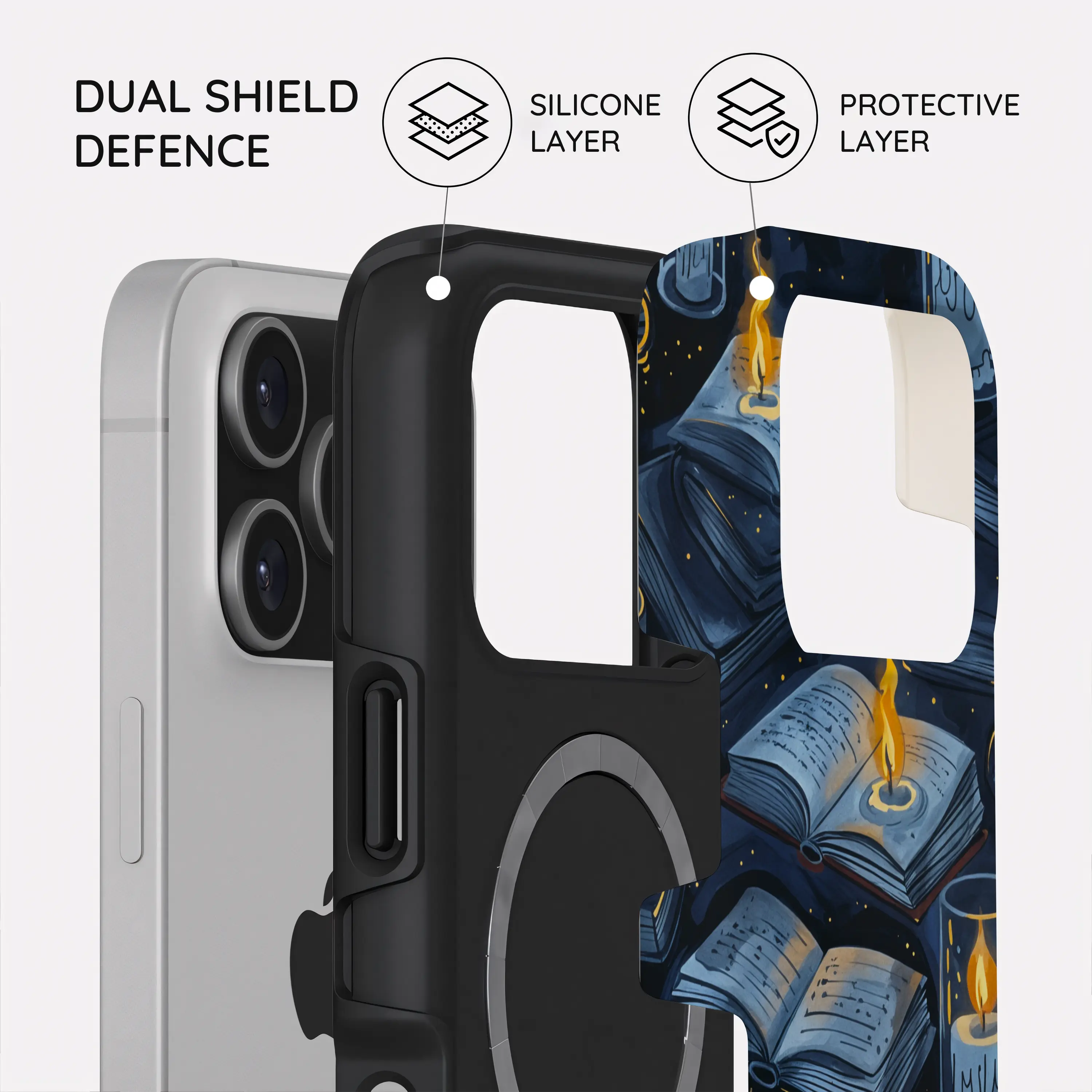Arcane Tome Tapestry - iPhone 17 Pro Case