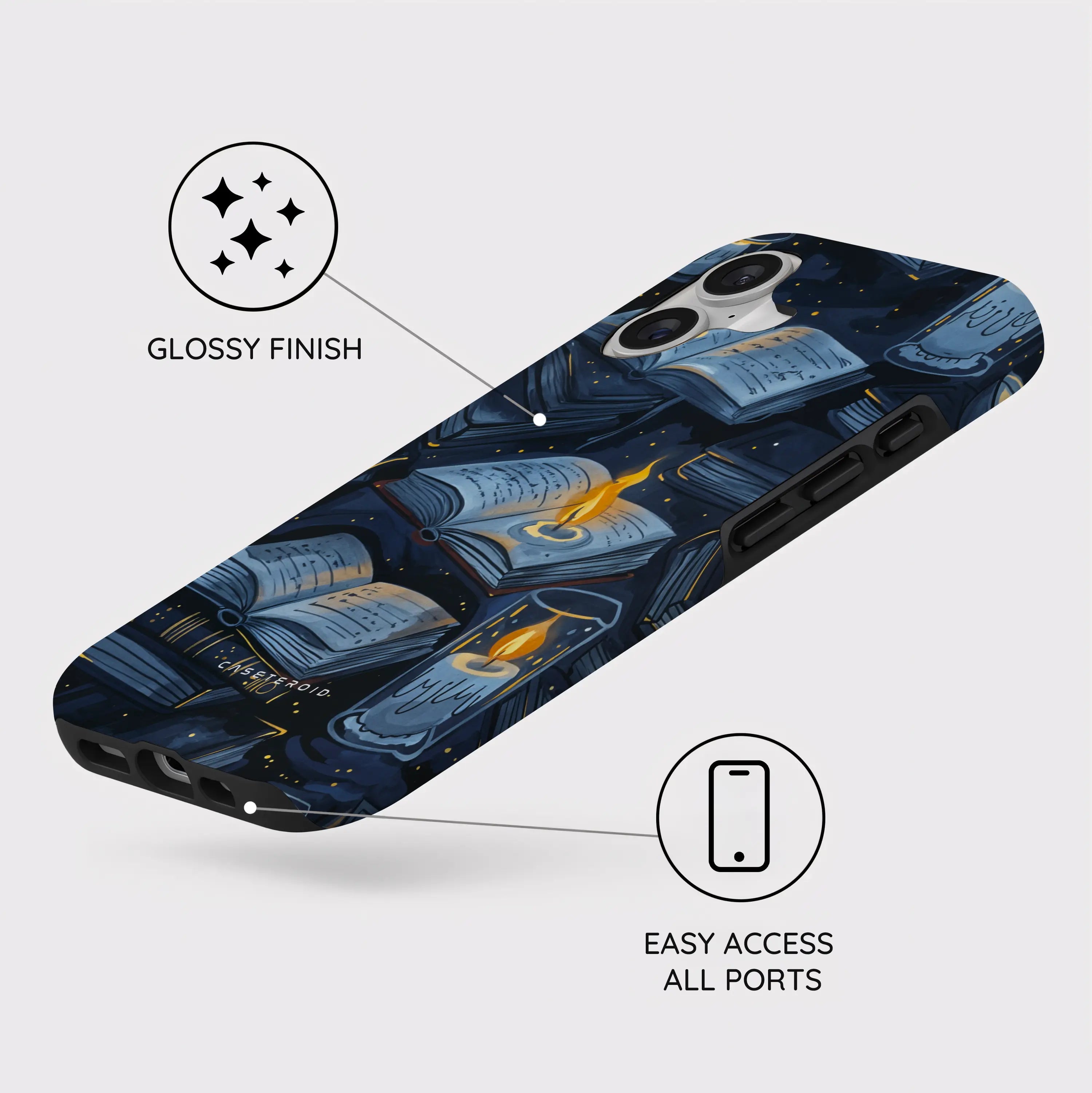 Arcane Tome Tapestry - iPhone 17 Case