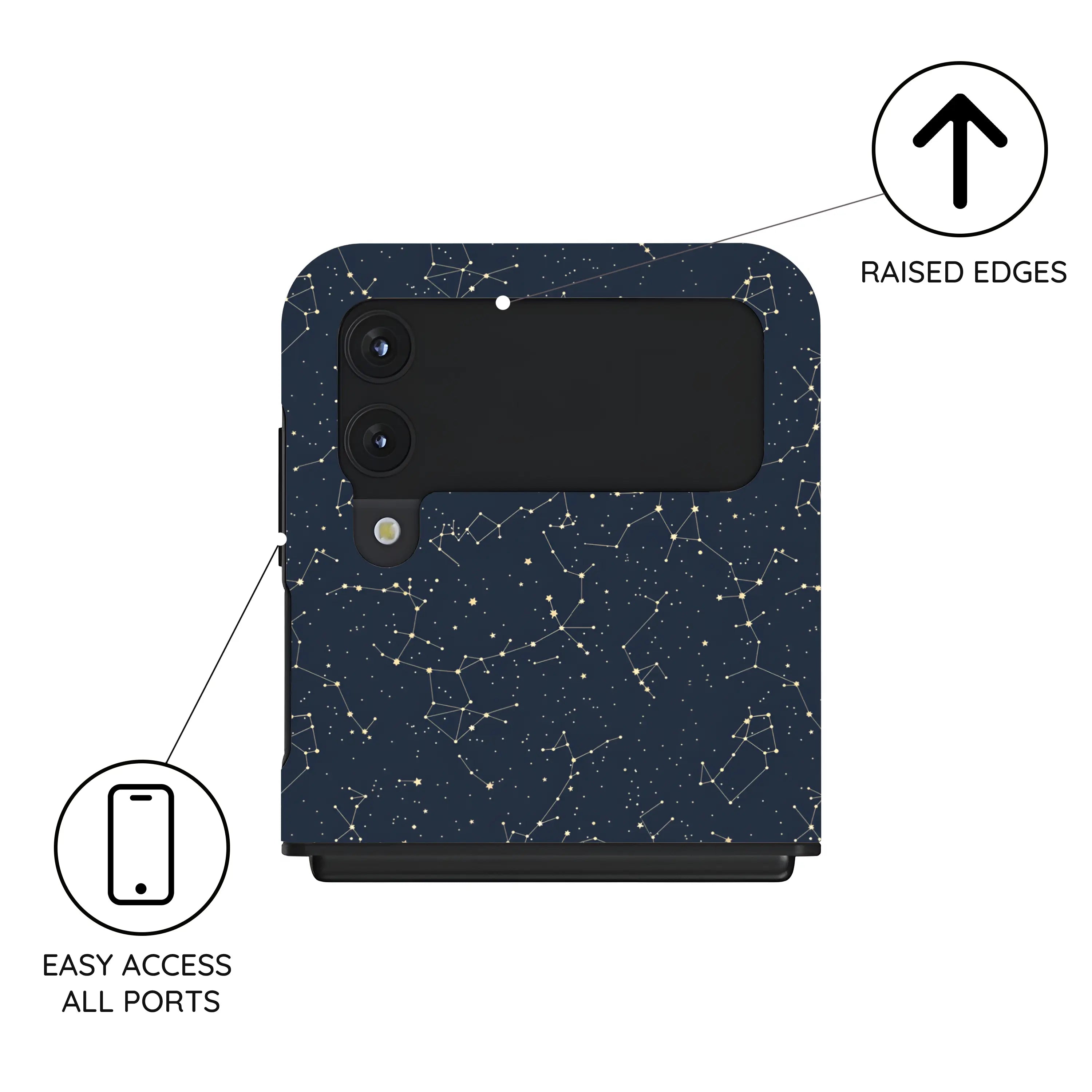 Astral Map - Samsung Galaxy Z Flip 4 Case