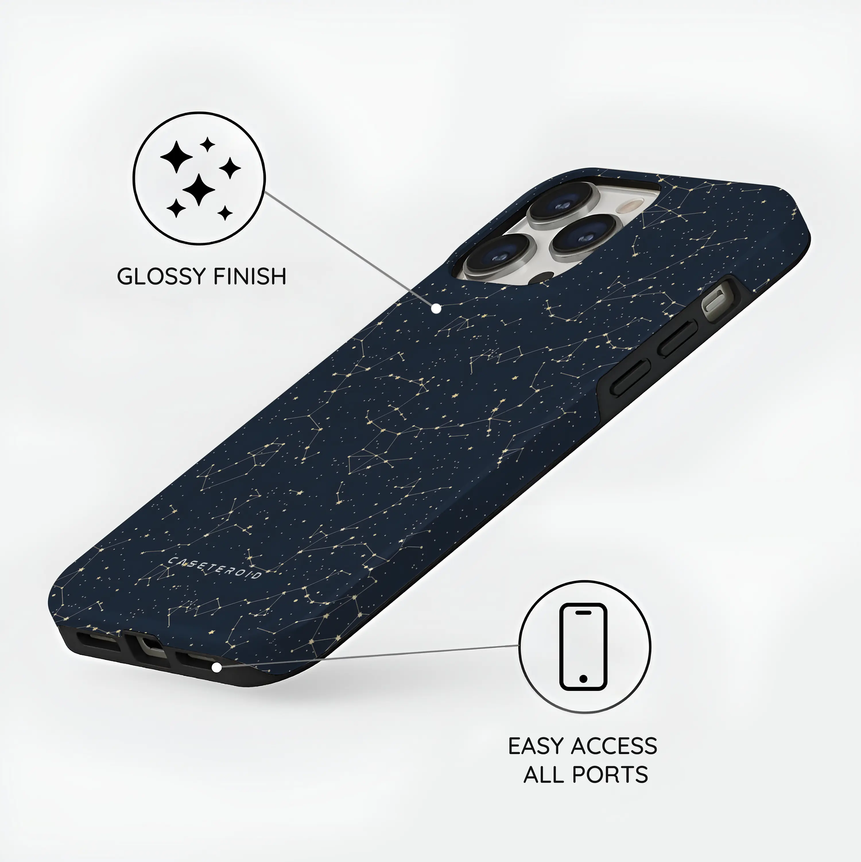Astral Map - iPhone 14 Pro Case