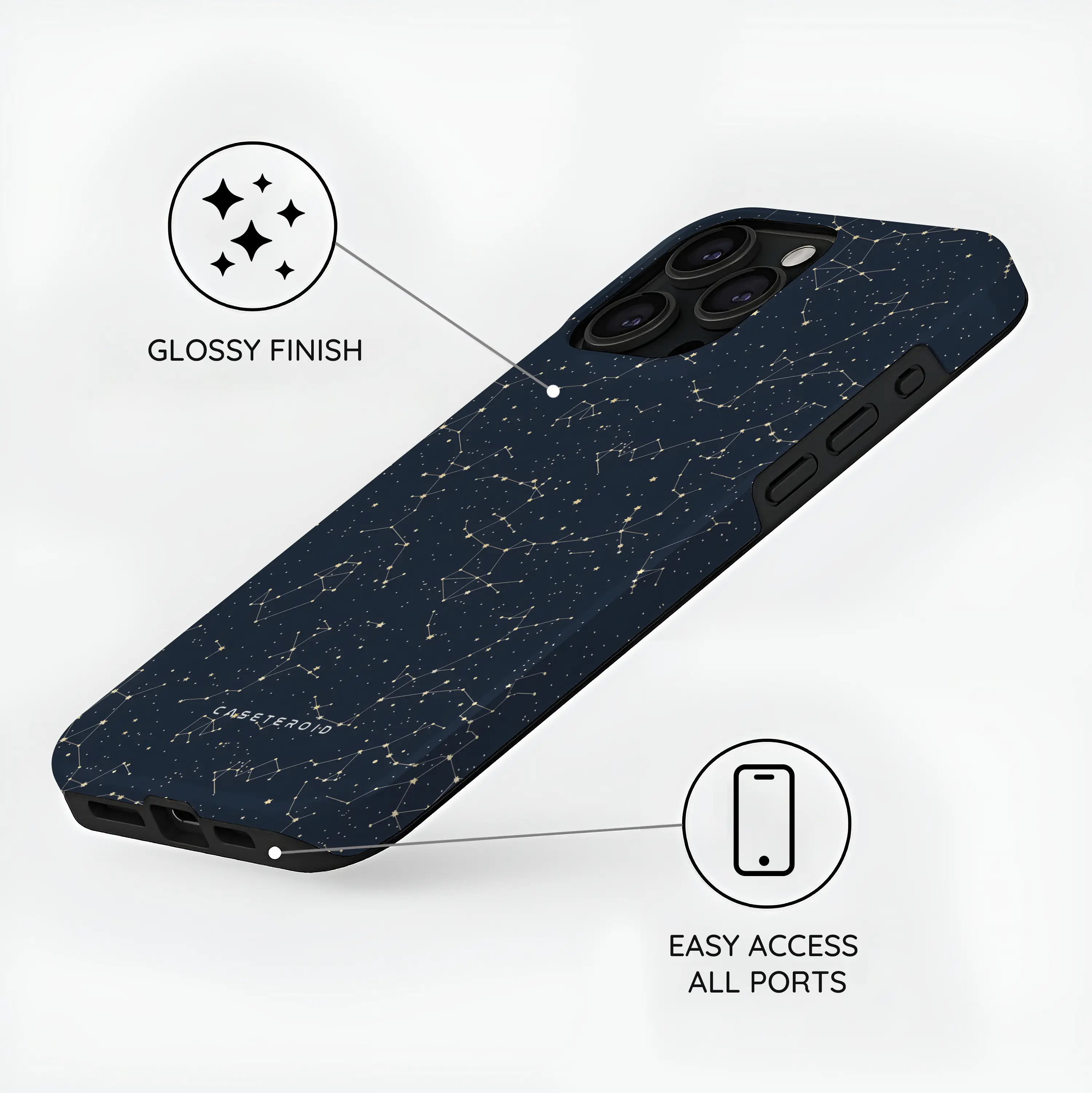 Astral Map - iPhone 15 Pro Case