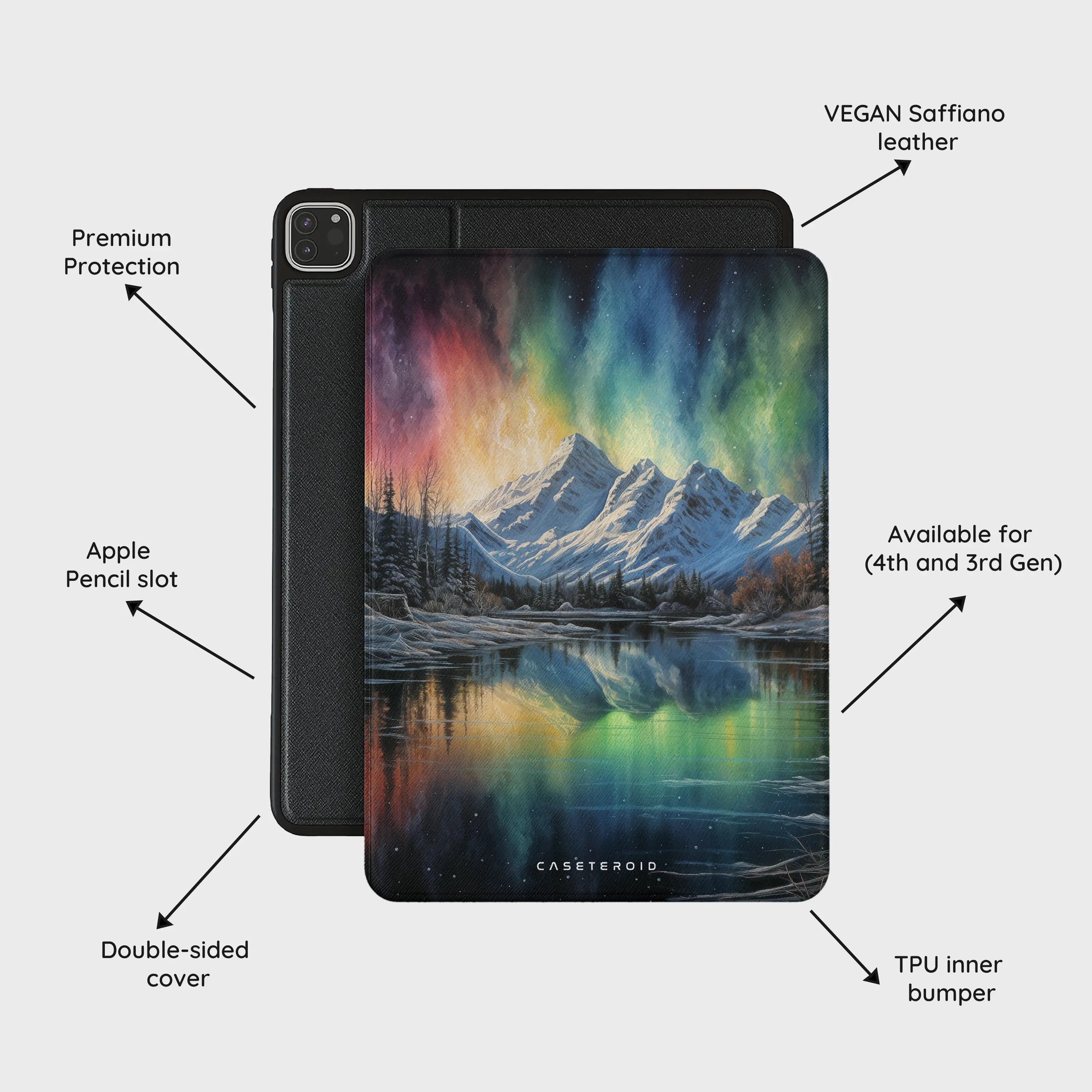 Aurora Wilderness Vista - iPad Pro 11 (4th/3rd Gen) Case