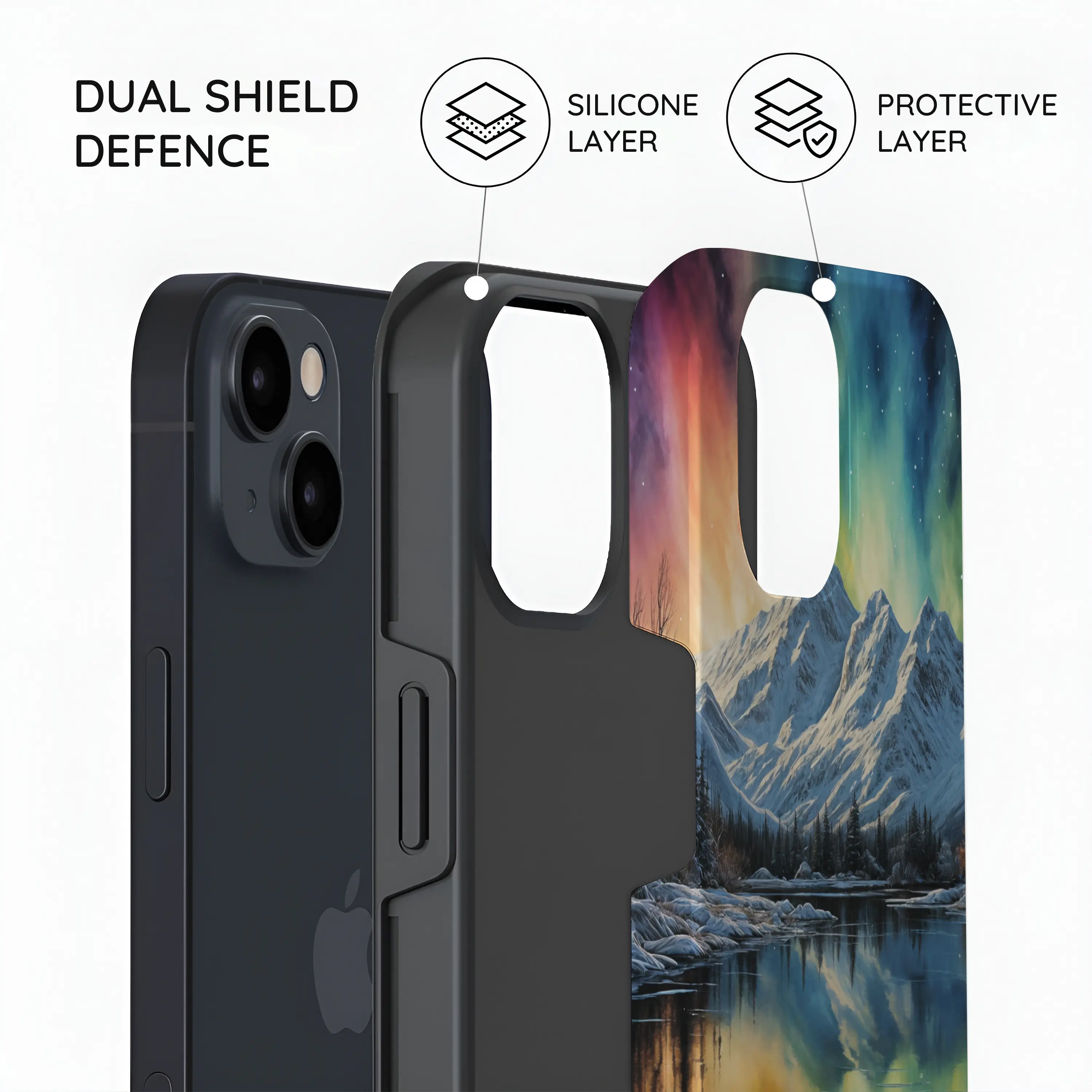 Aurora Wilderness Vista - iPhone 13 Case