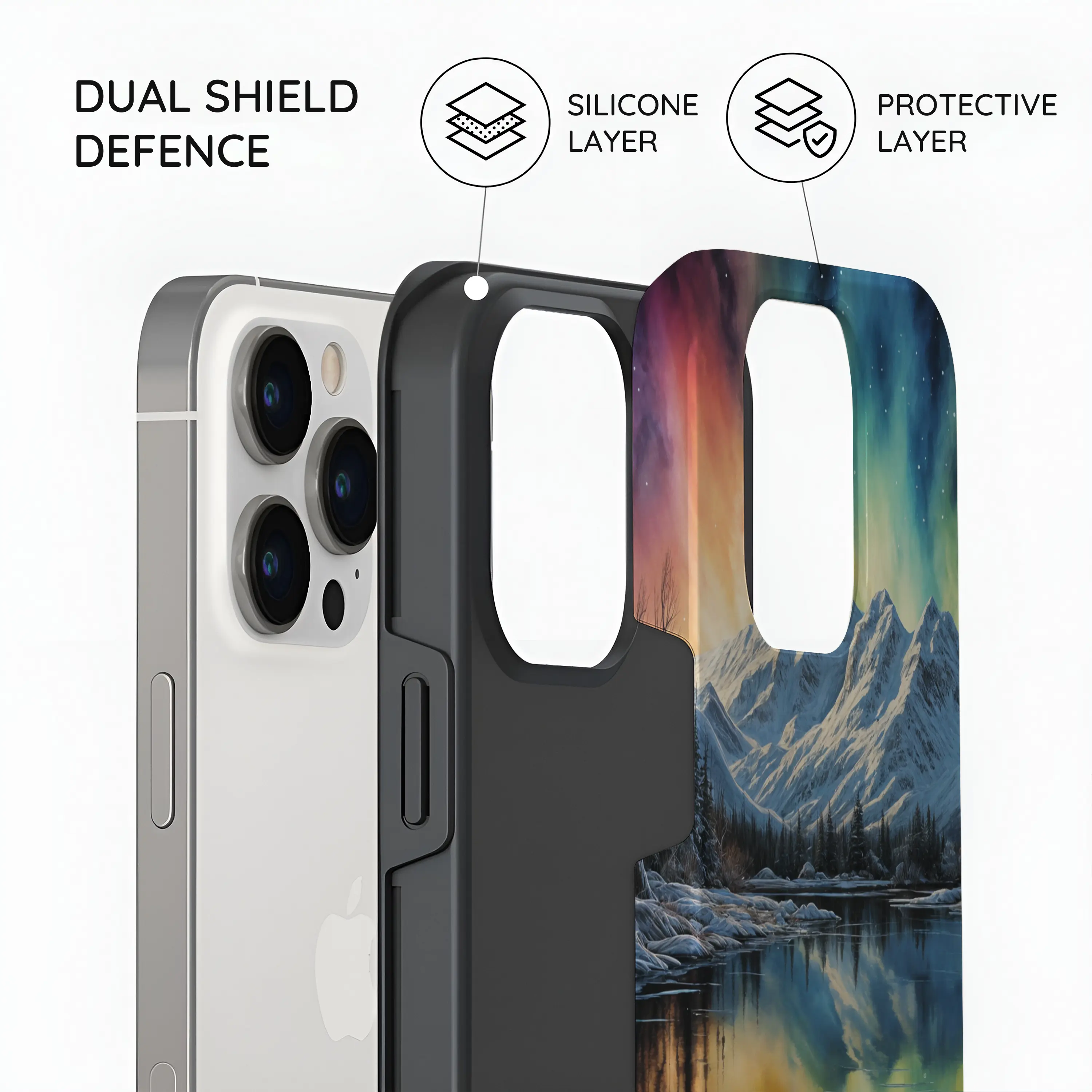 Aurora Wilderness Vista - iPhone 14 Pro Max Case