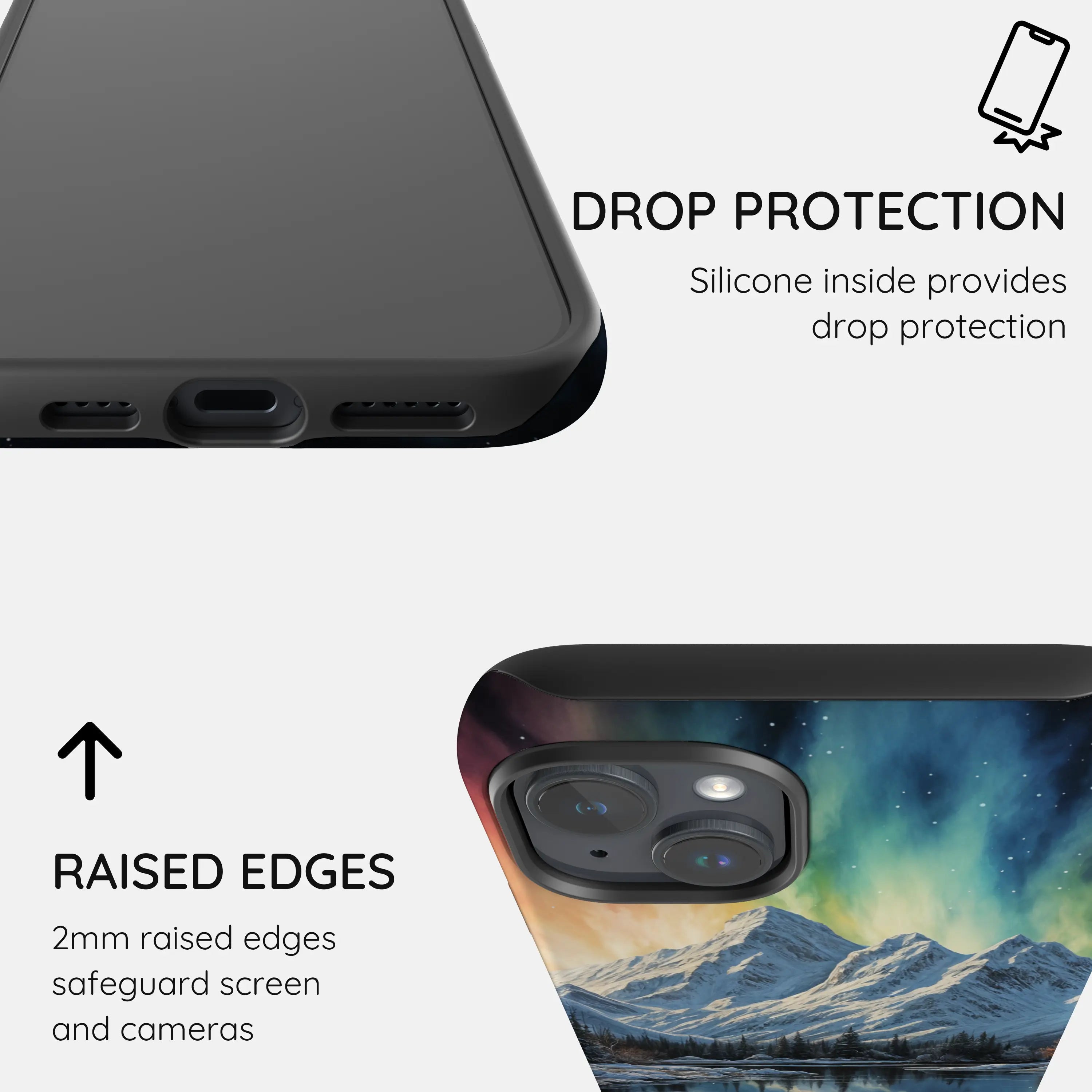 Aurora Wilderness Vista - iPhone 14 Plus Case