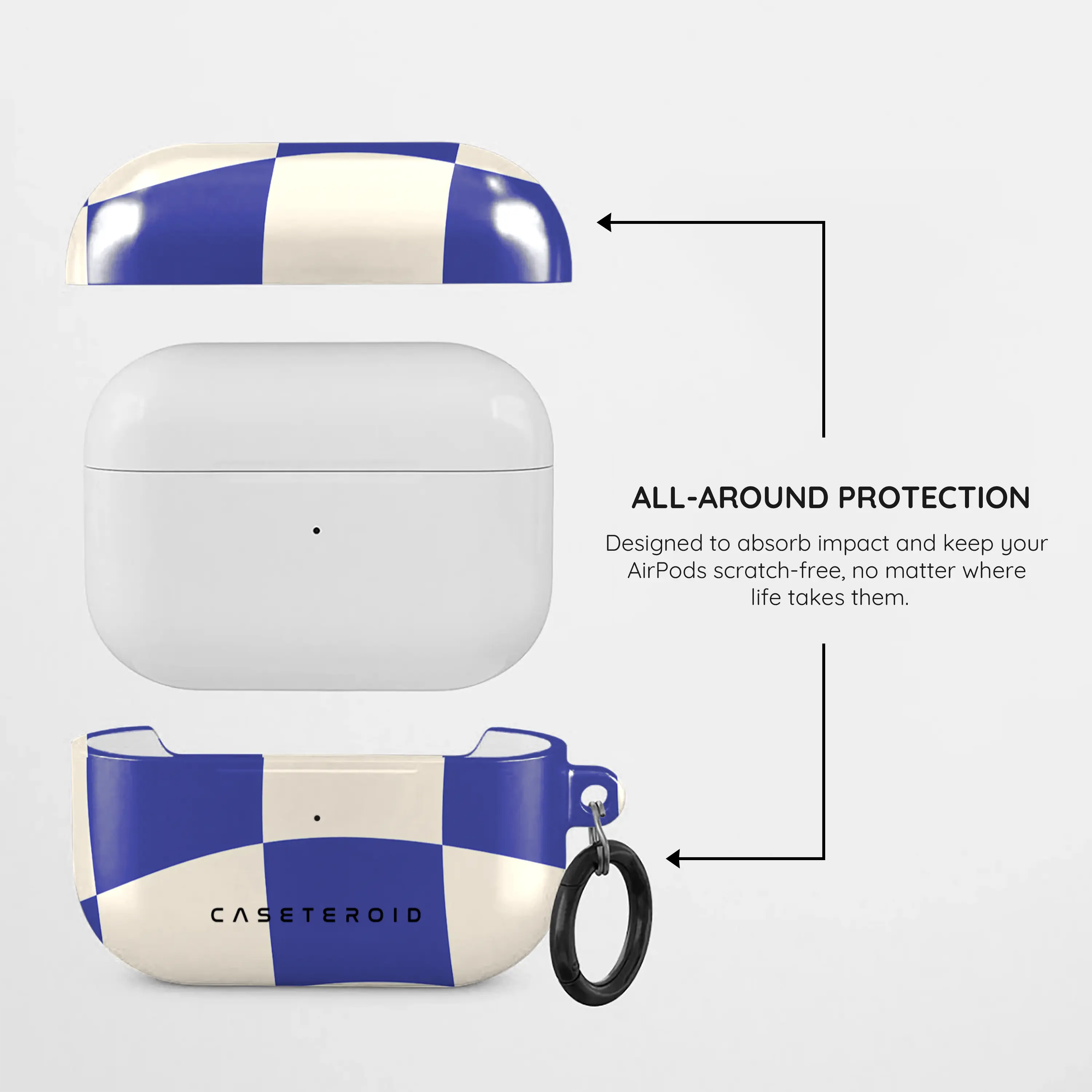 Azure Checkmate - AirPods Pro Case
