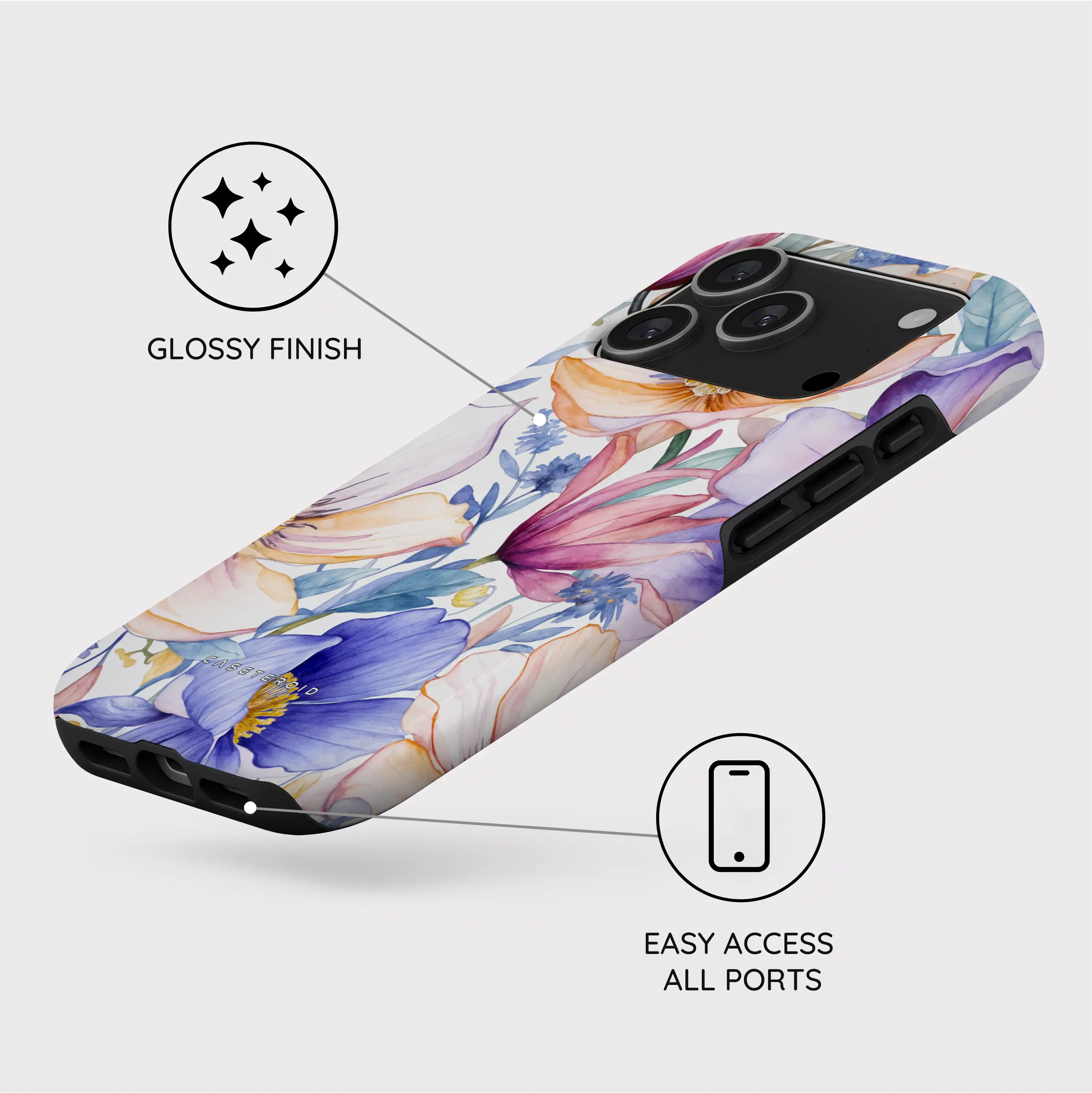 Blossom Haven - iPhone 17 Pro Case
