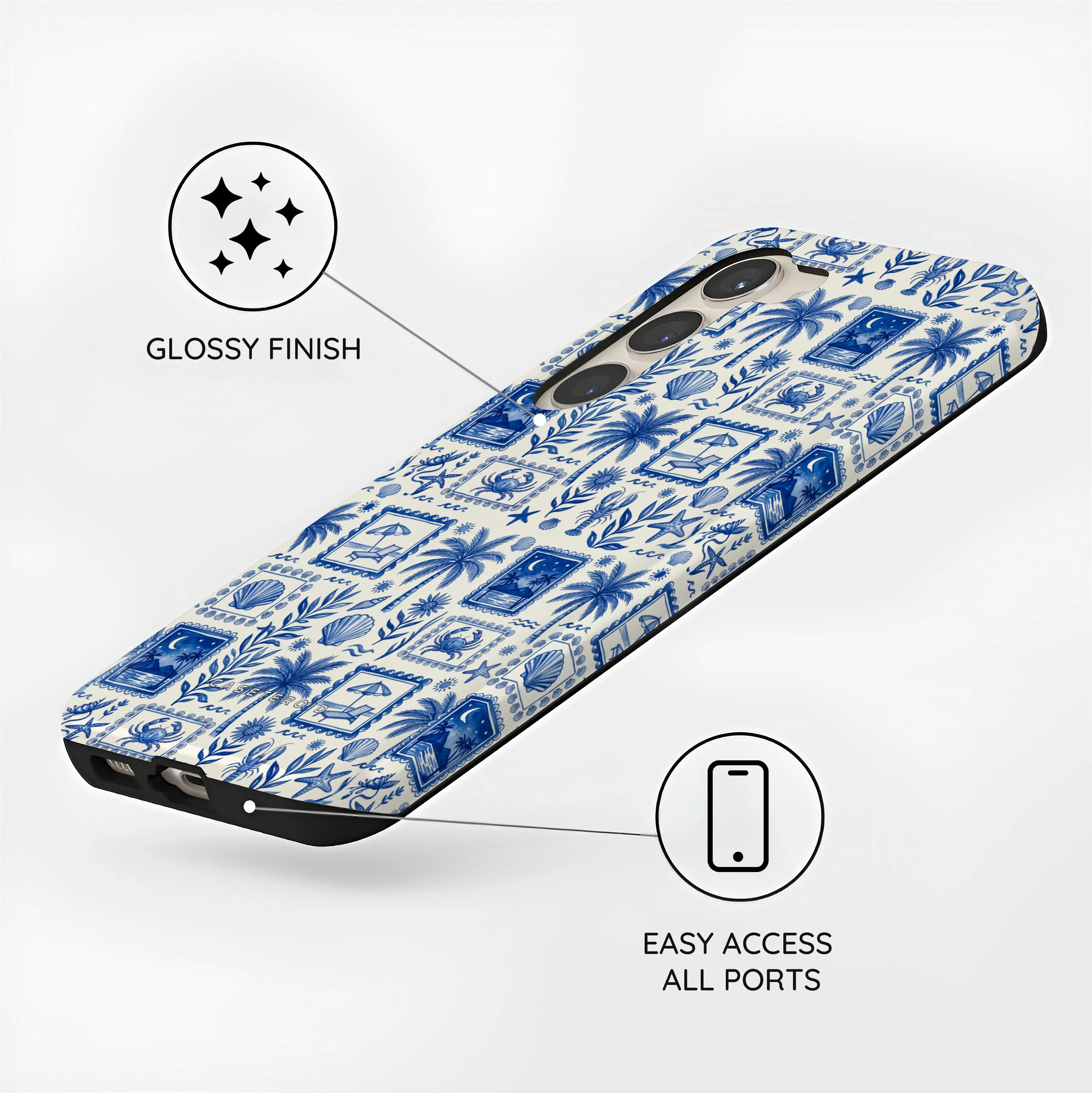 Blue Horizon - Samsung Galaxy S23 Case