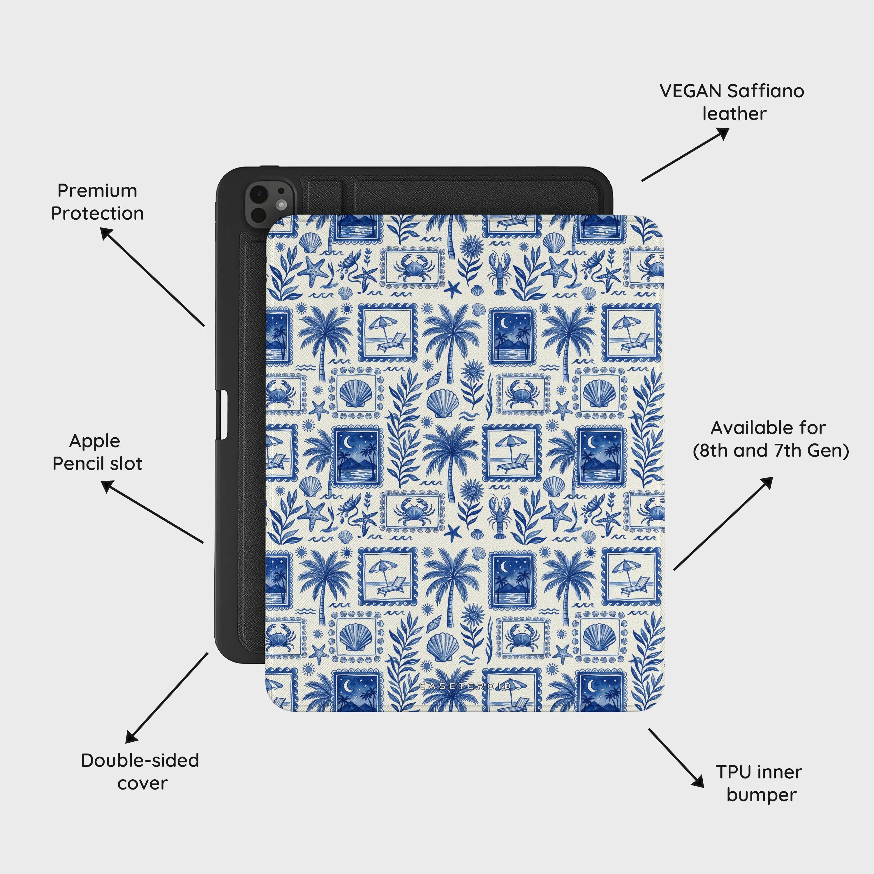 Blue Horizon - iPad Pro 13 (8th/7th Gen) Case