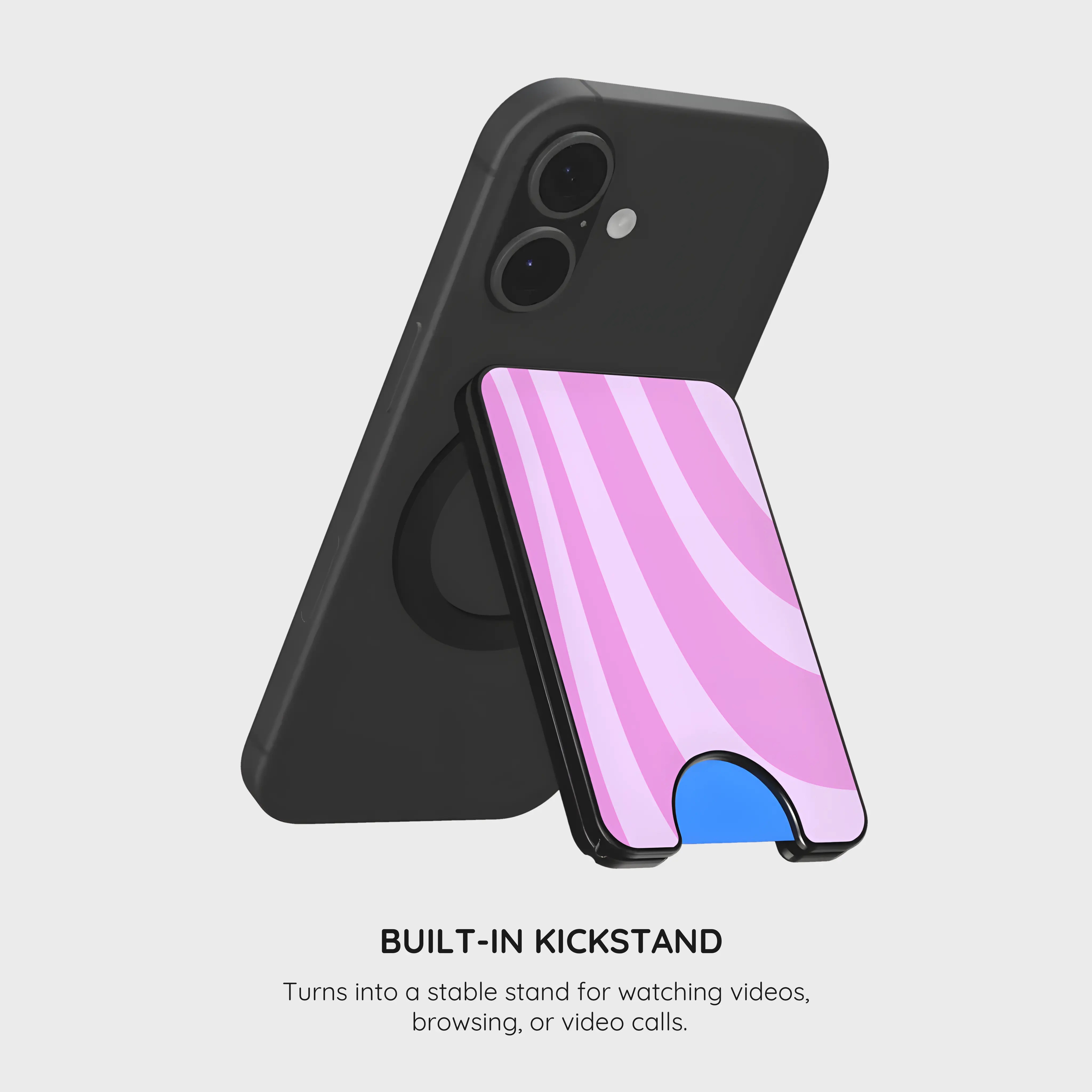 Blush Safari Chic - Magnetic Wallet & Stand