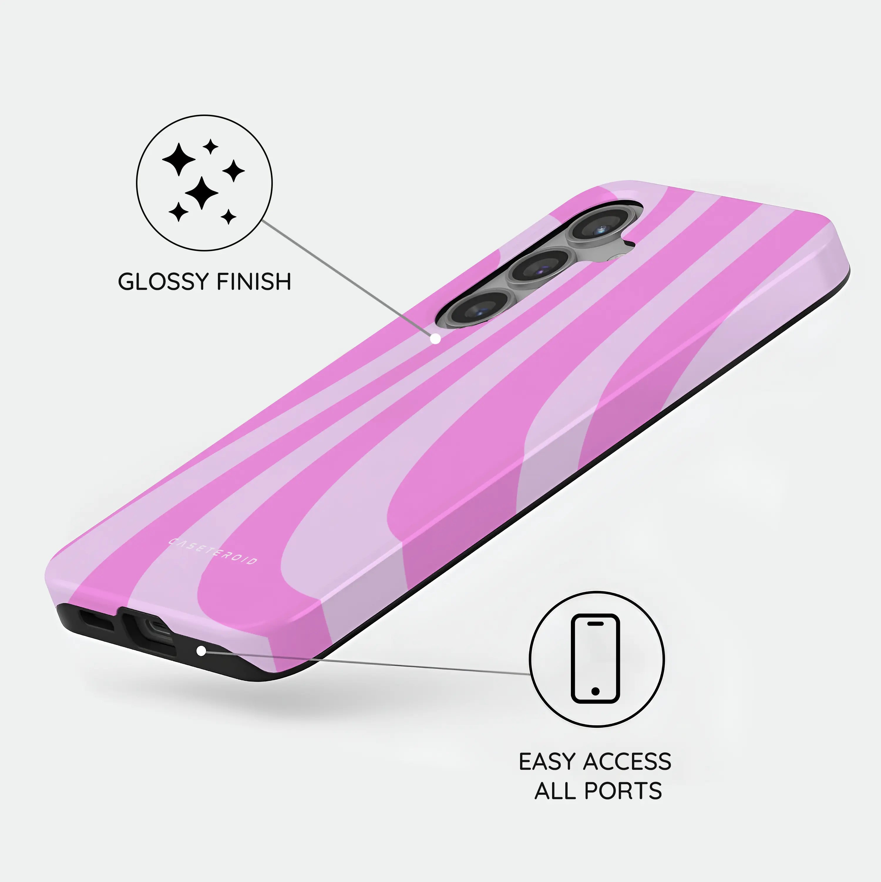 Blush Safari Chic - Samsung Galaxy S24 Plus Case
