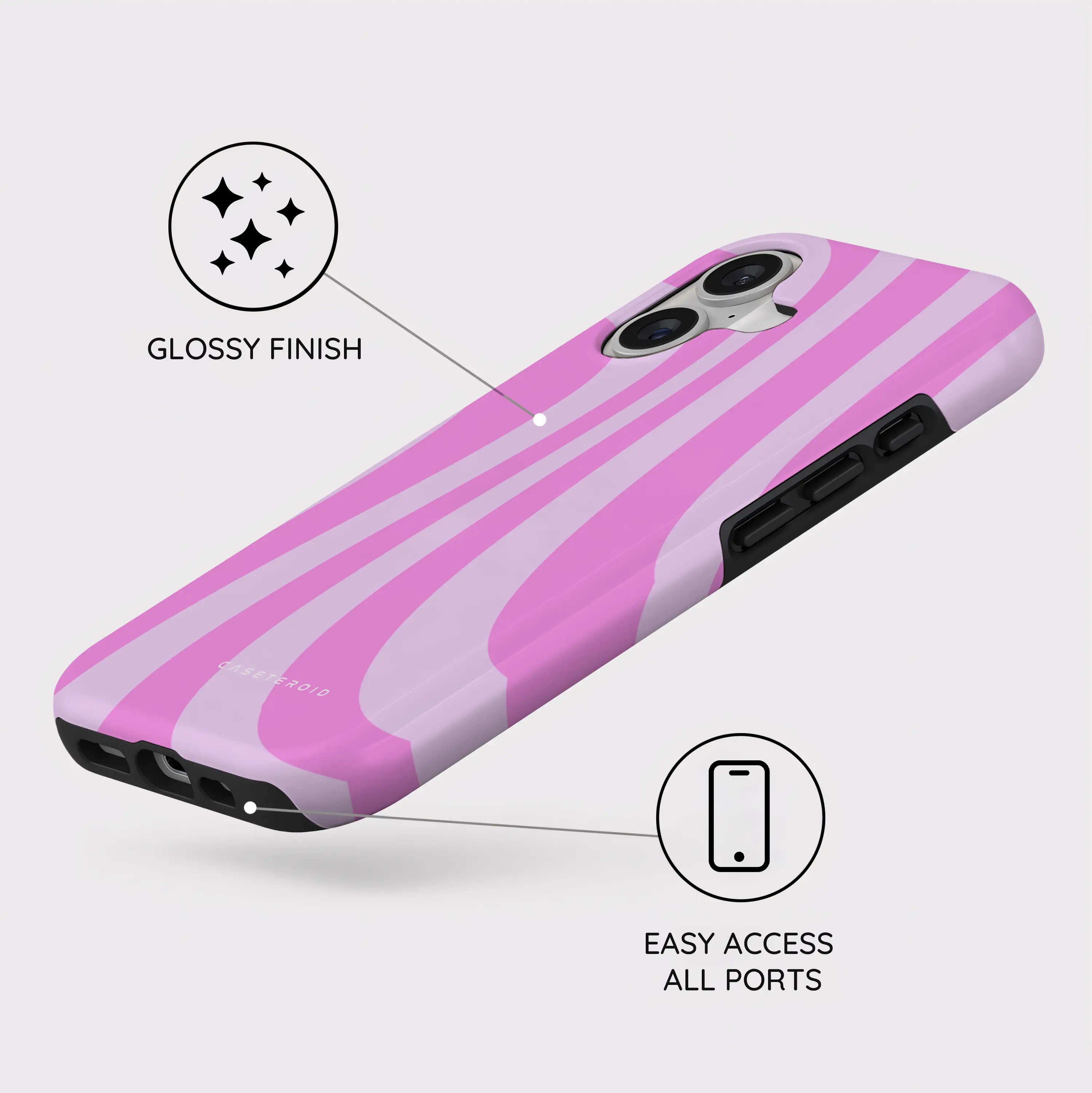 Blush Safari Chic - iPhone 17 Case