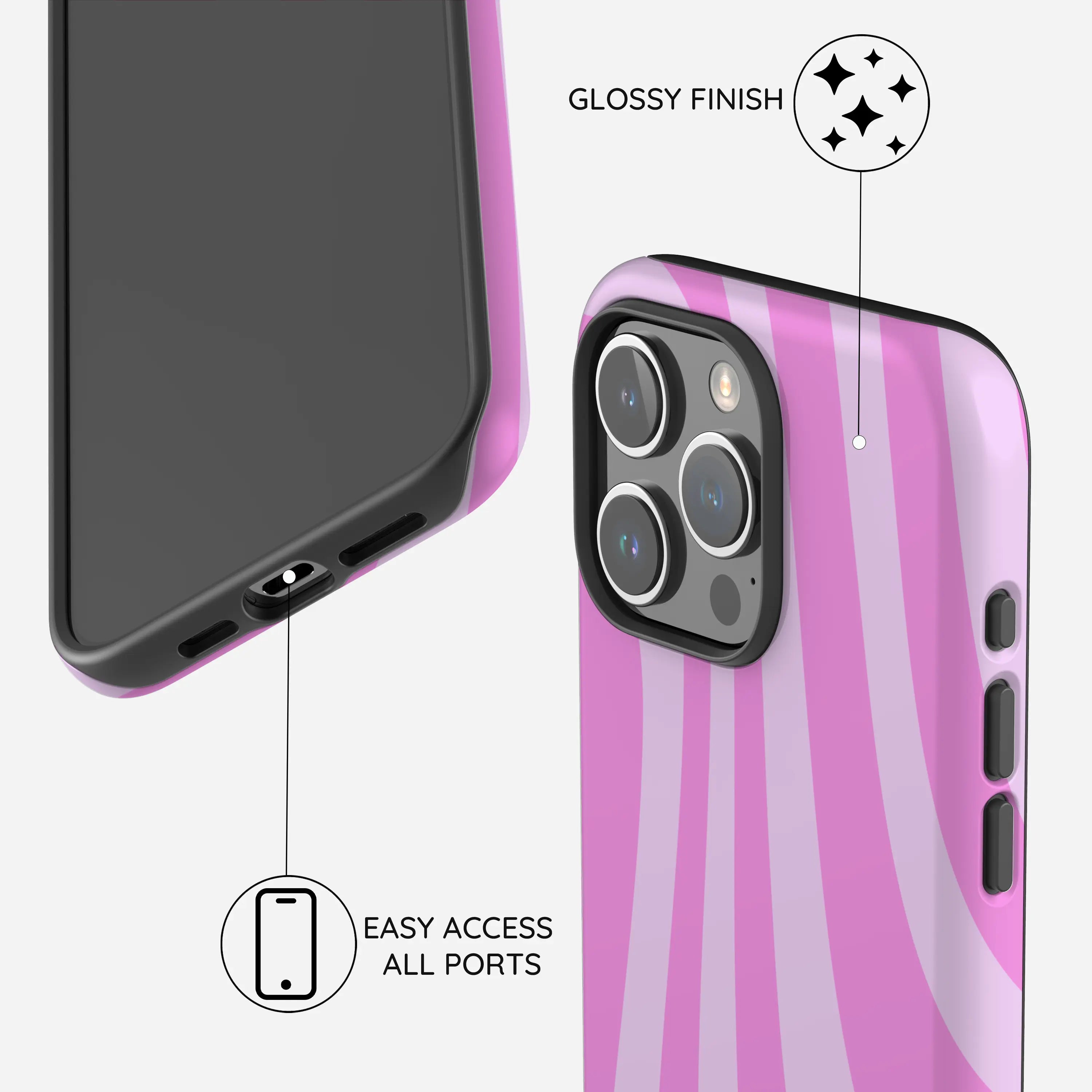 Blush Safari Chic - iPhone 15 Pro Max Case