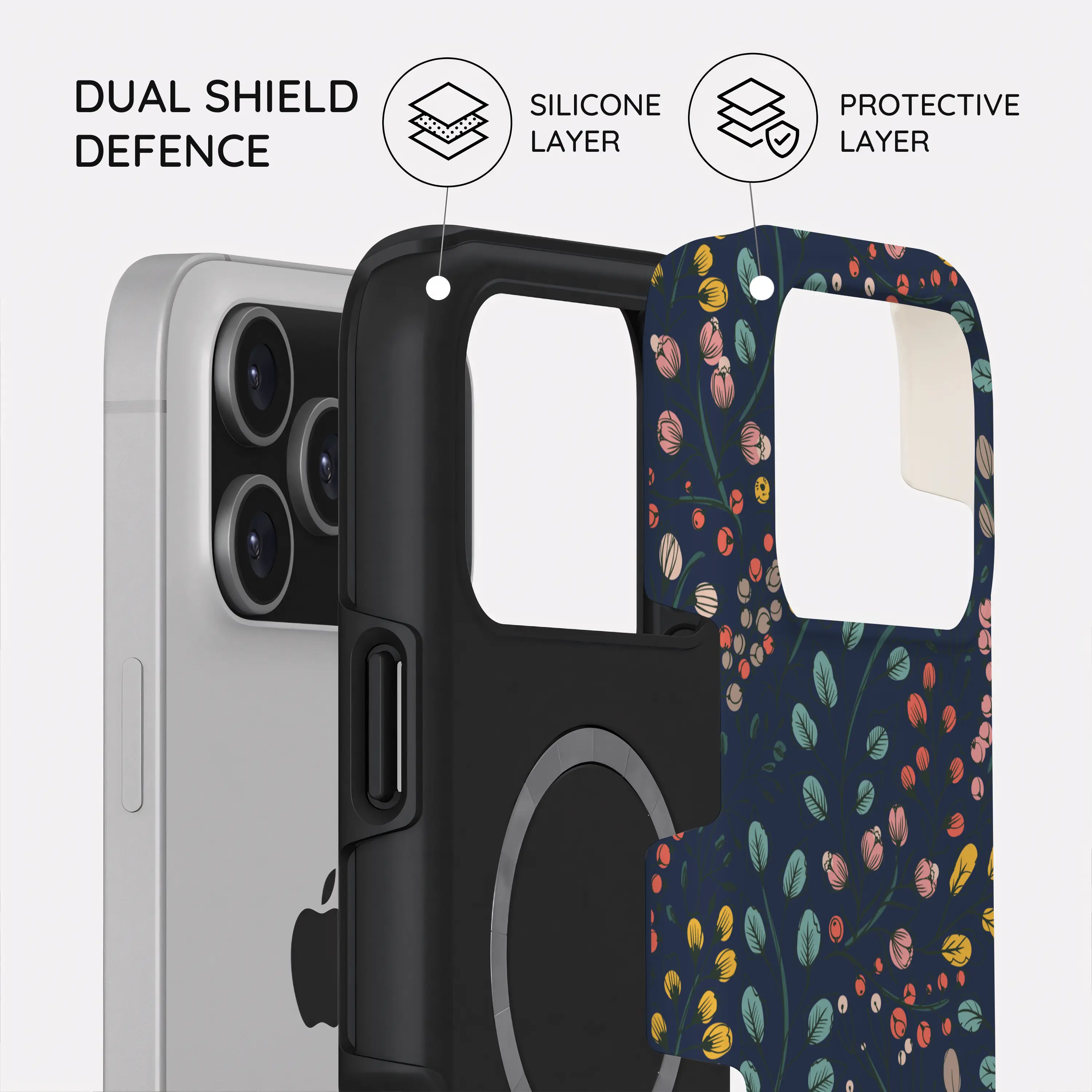 Botanical Kaleidoscope - iPhone 17 Pro Max Case