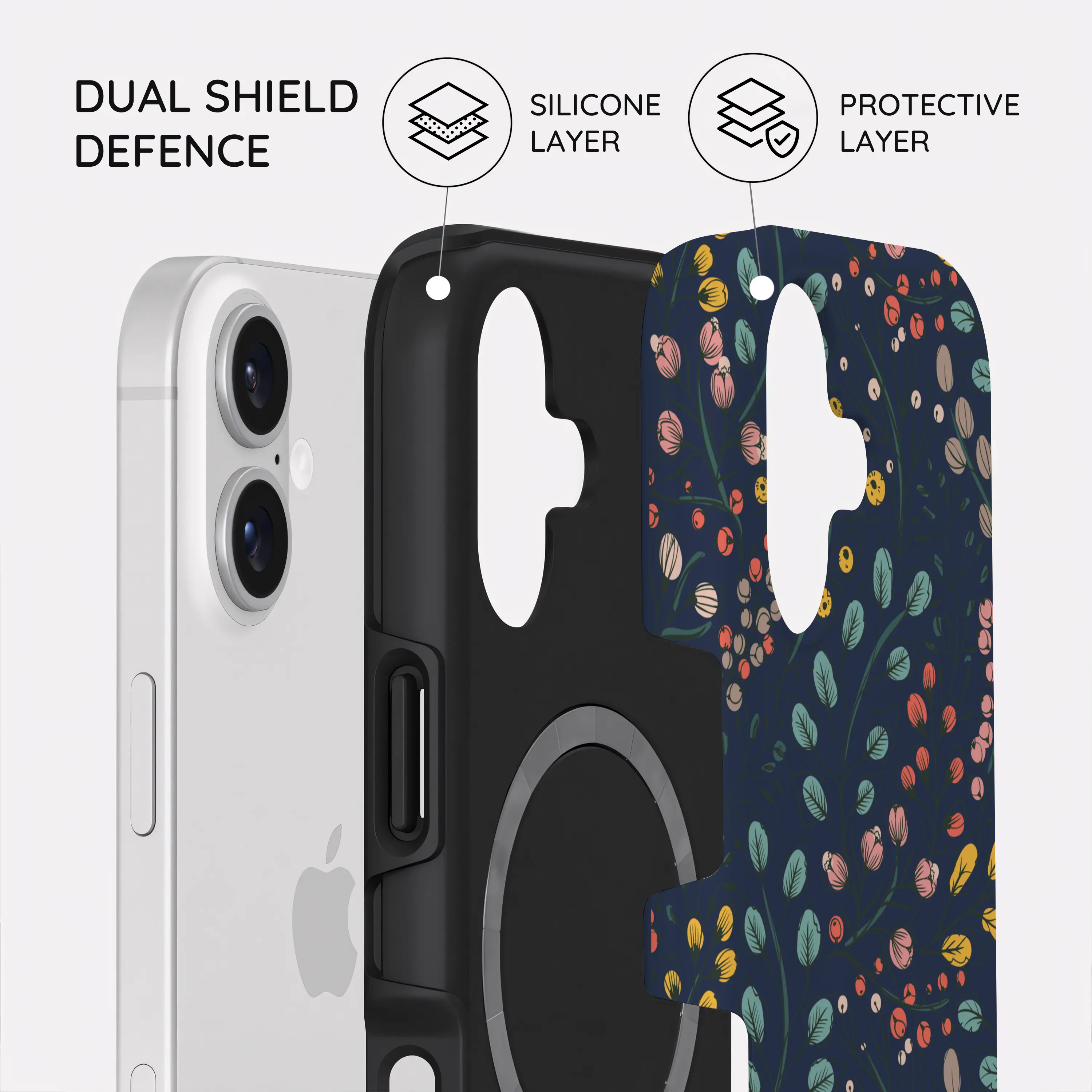 Botanical Kaleidoscope - iPhone 17 Case