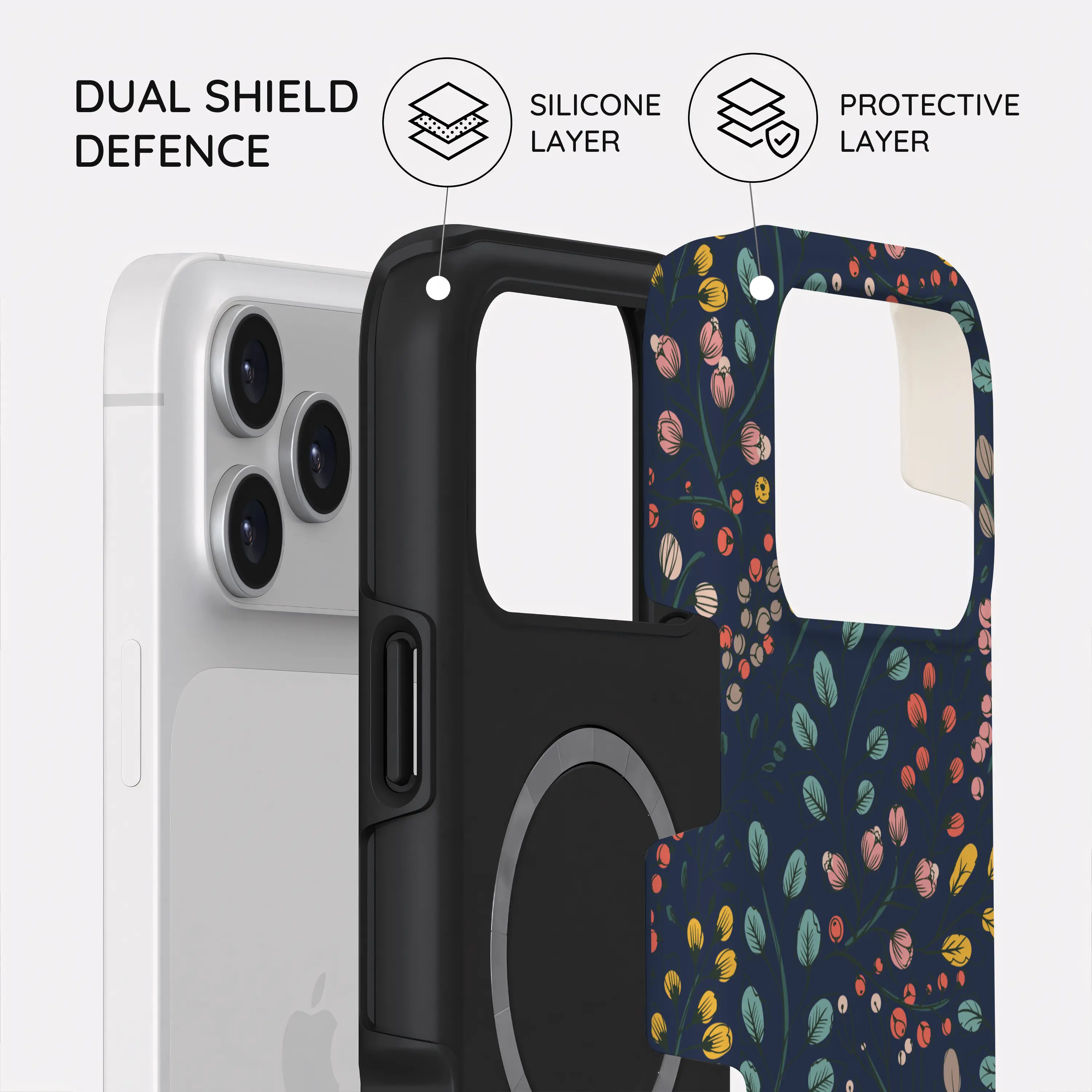 Botanical Kaleidoscope - iPhone 17 Pro Max Case