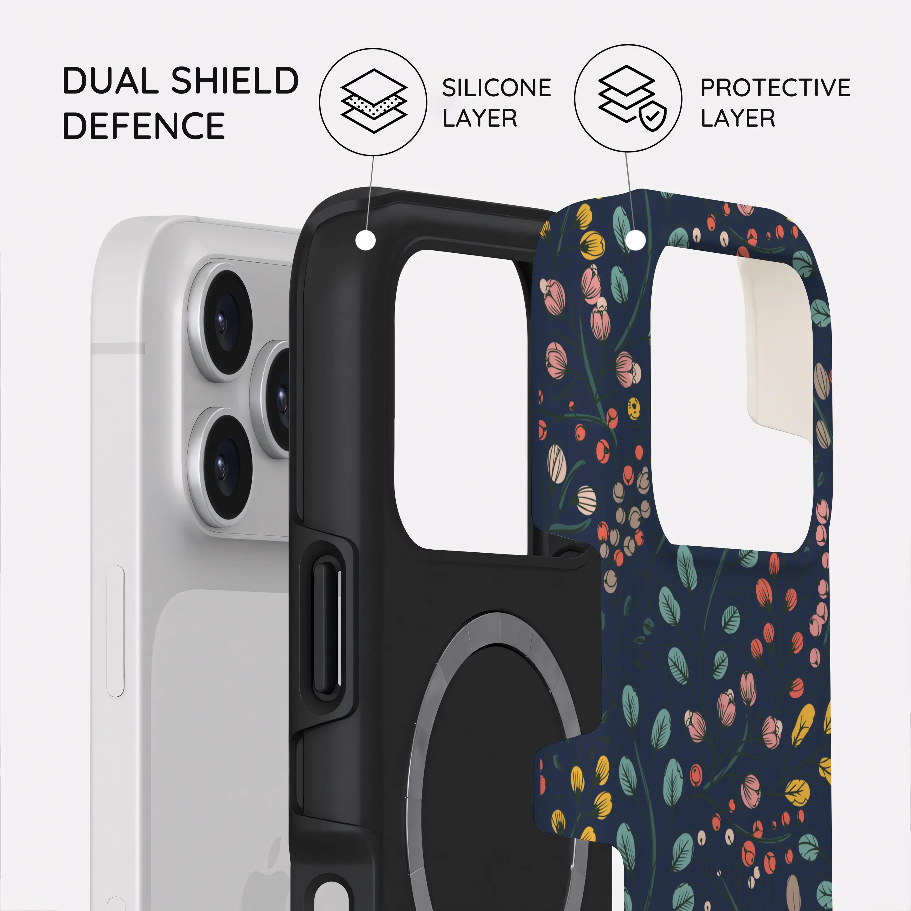 Botanical Kaleidoscope - iPhone 17 Pro Case