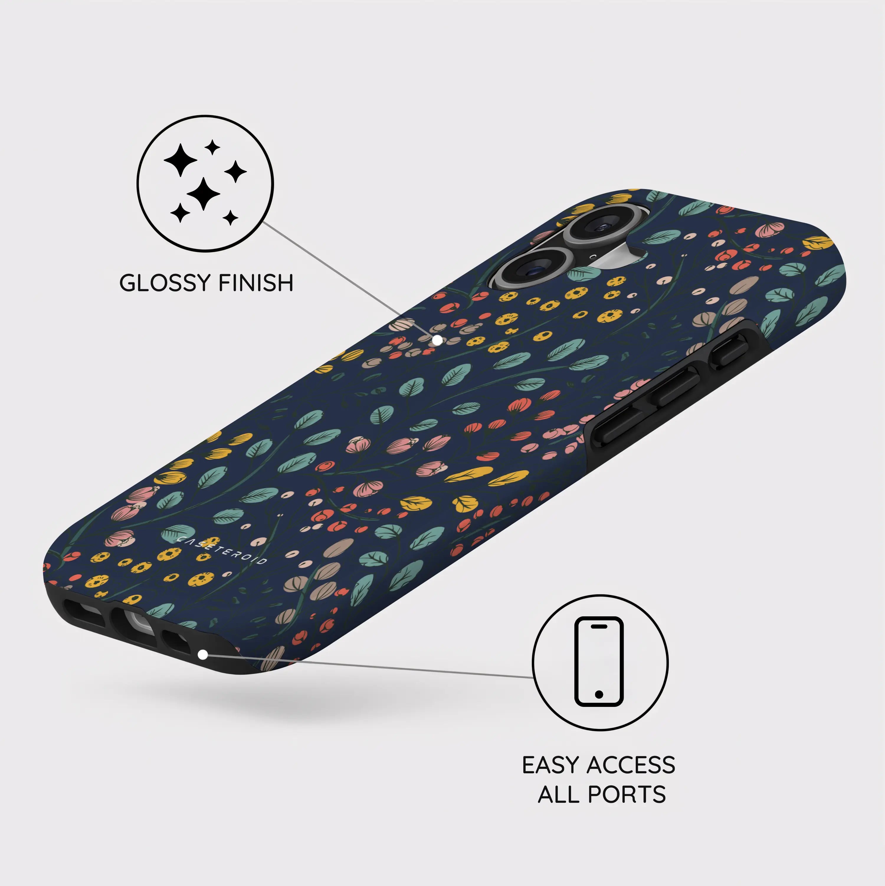 Botanical Kaleidoscope - iPhone 17 Case