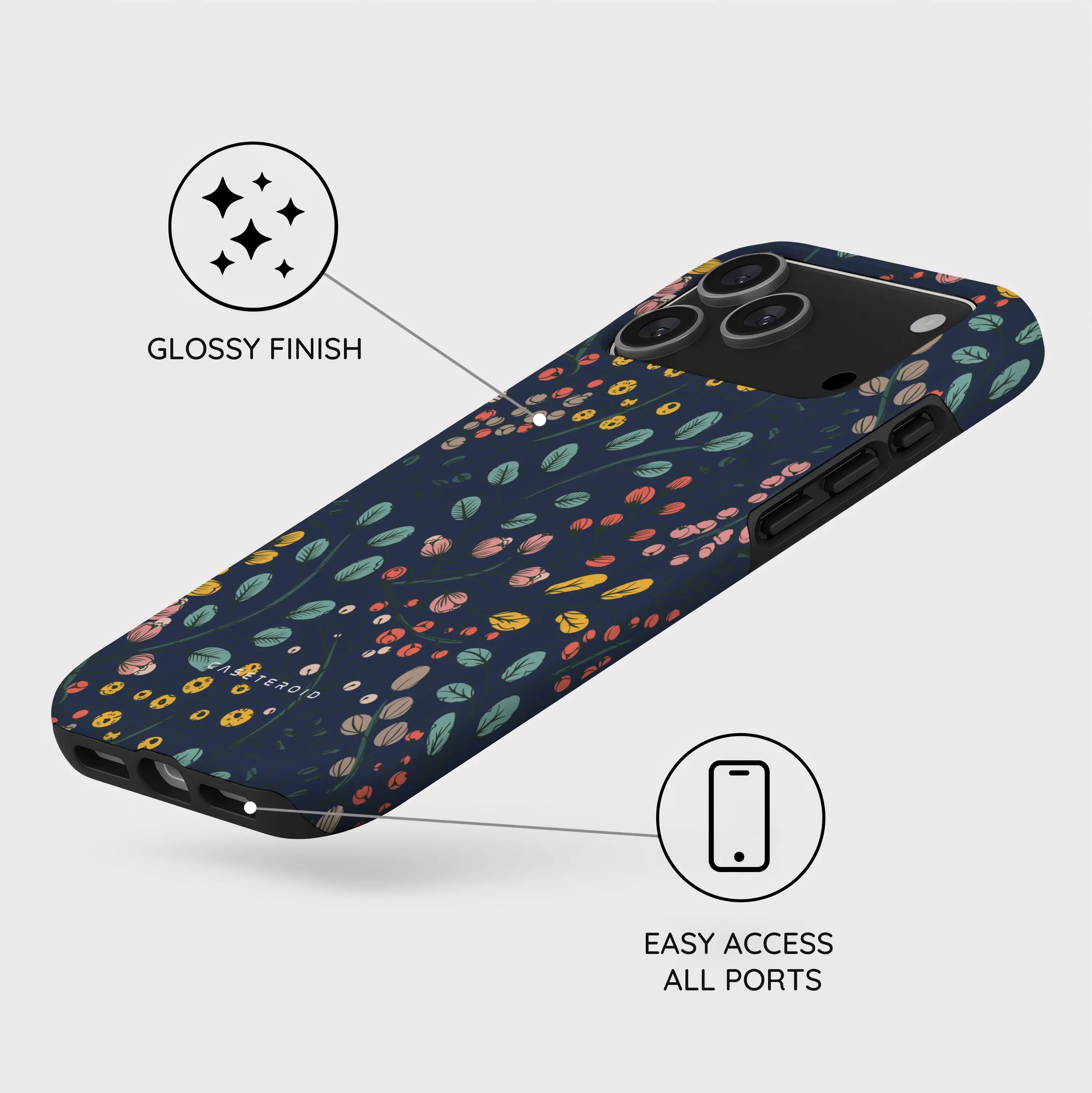 Botanical Kaleidoscope - iPhone 17 Pro Max Case