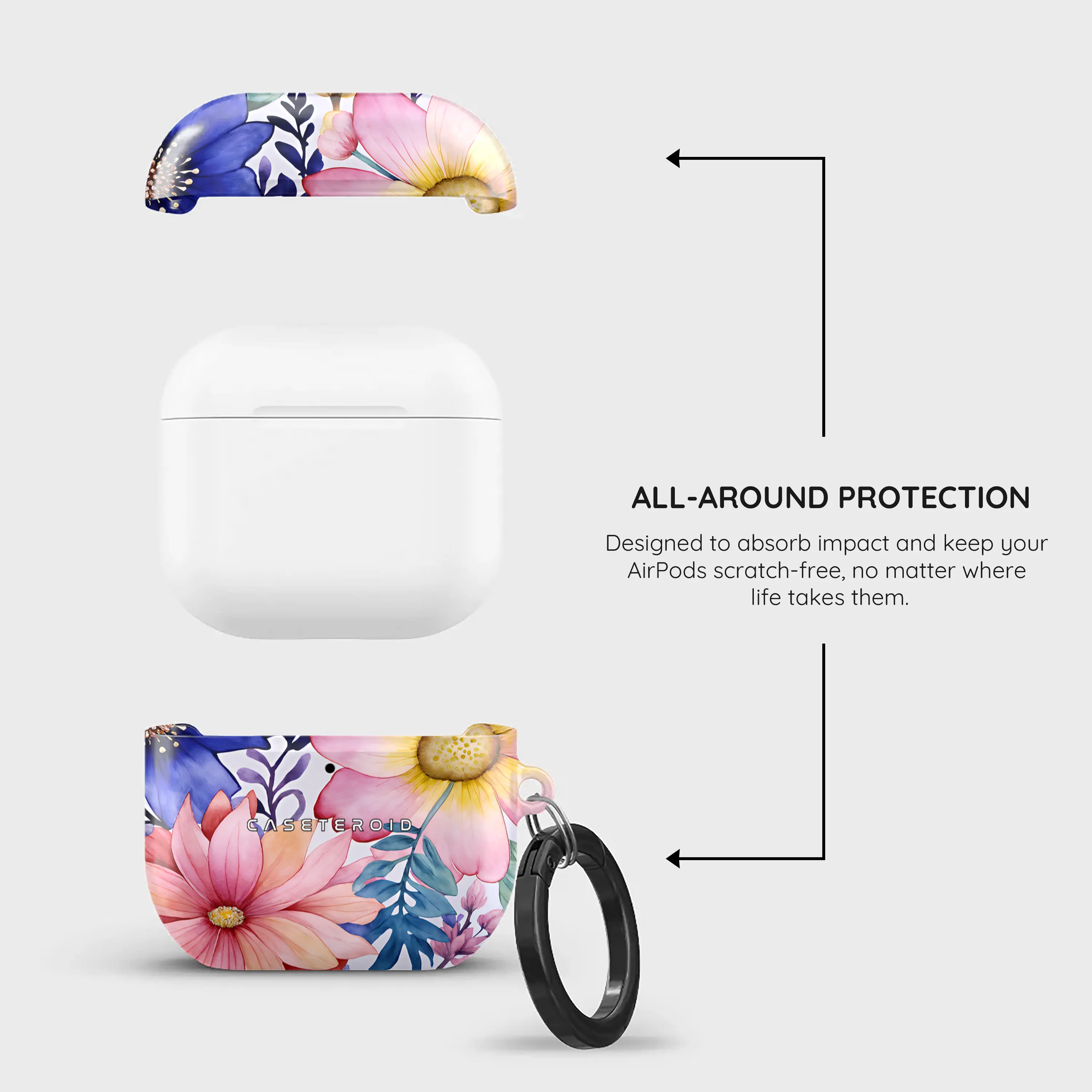 Bouquet Symphony - AirPods 4 Case
