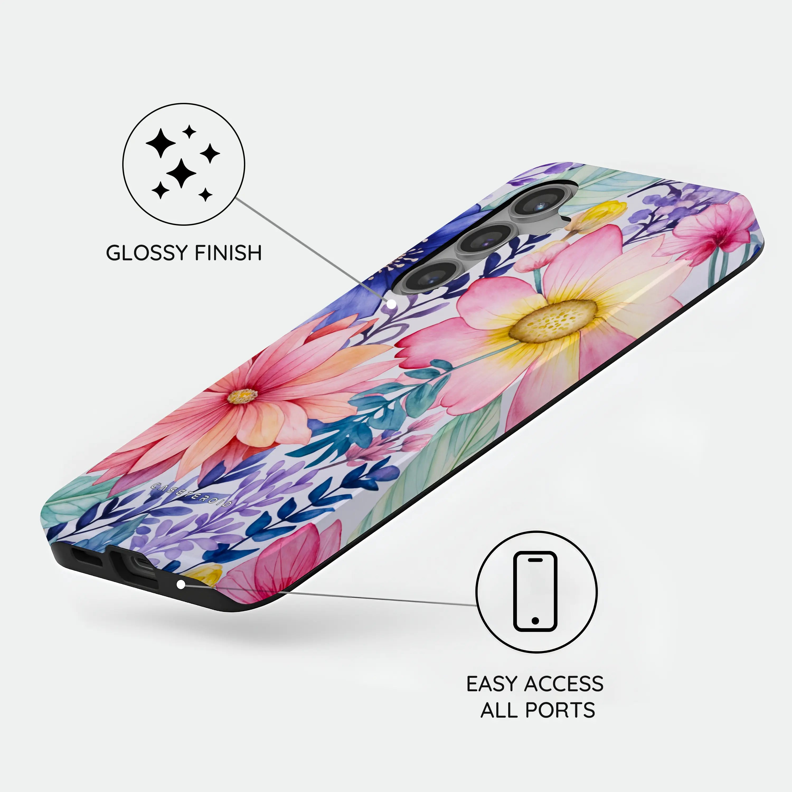 Bouquet Symphony - Samsung Galaxy S24 Plus Case