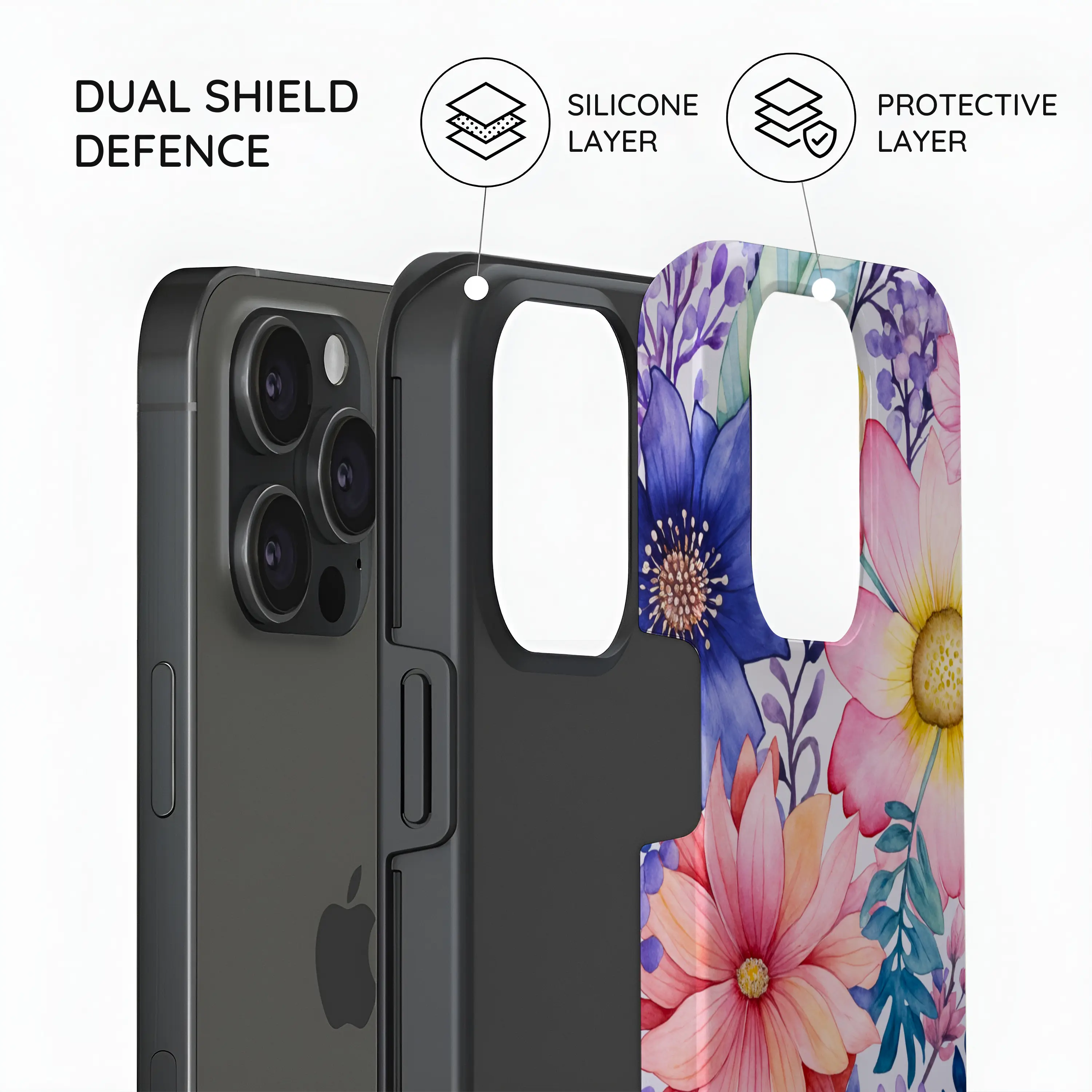 Bouquet Symphony - iPhone 15 Pro Max Case