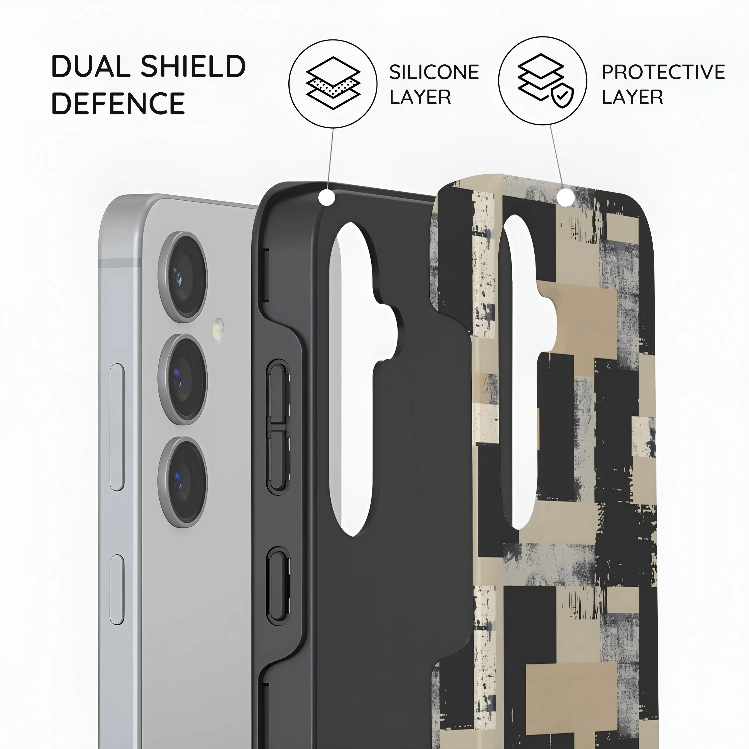 Brutal Geometry - Samsung Galaxy S24 Case