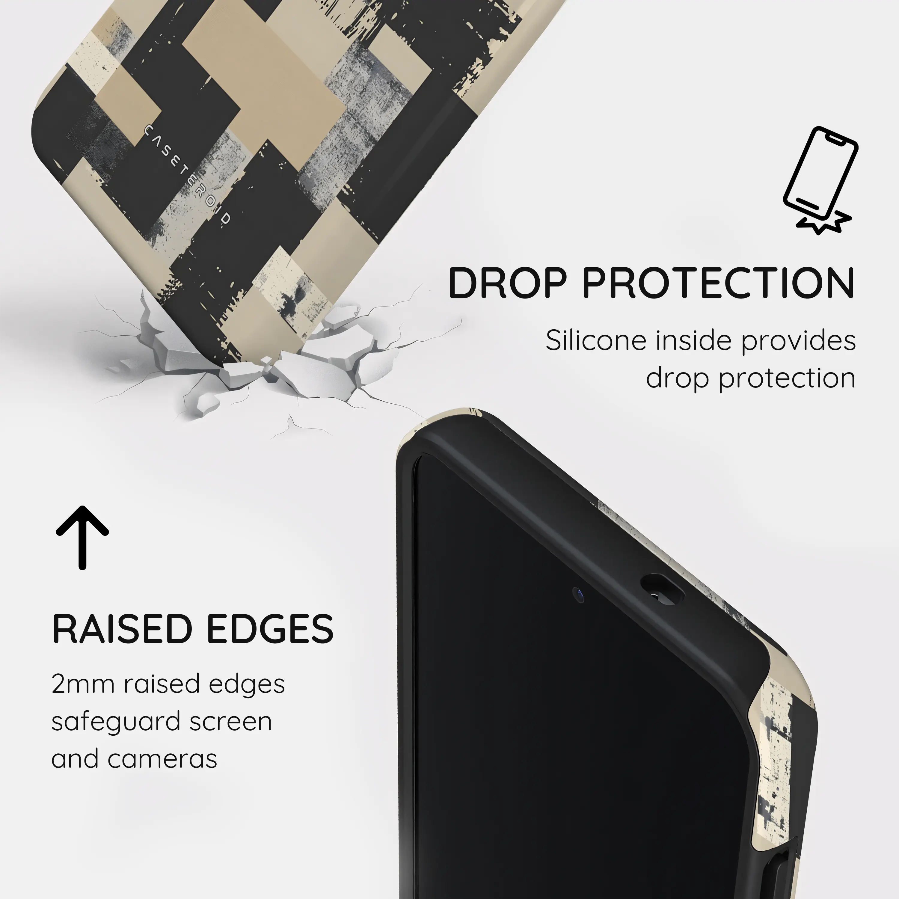 Brutal Geometry - Samsung Galaxy S25 Case