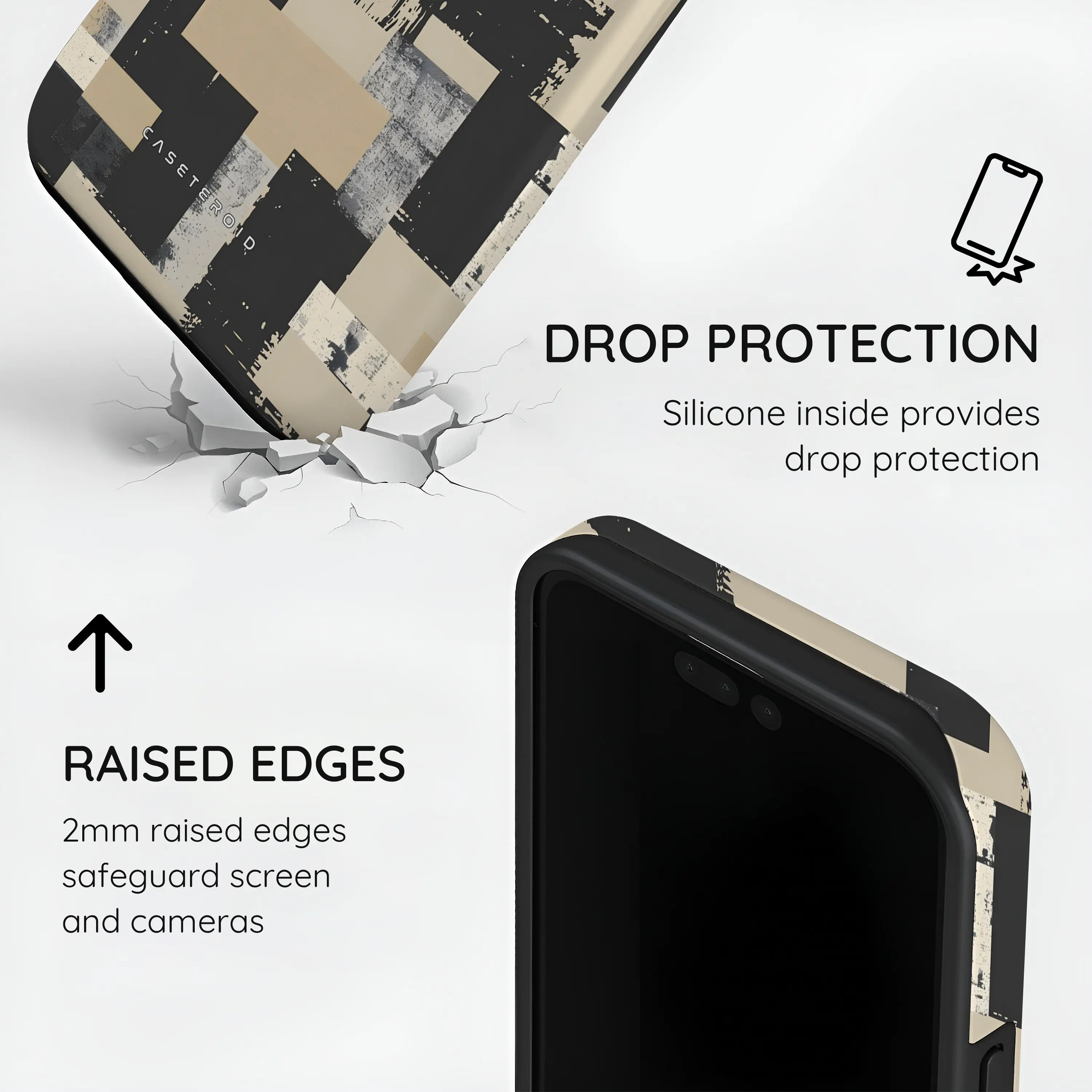 Brutal Geometry - iPhone 17 Pro Case
