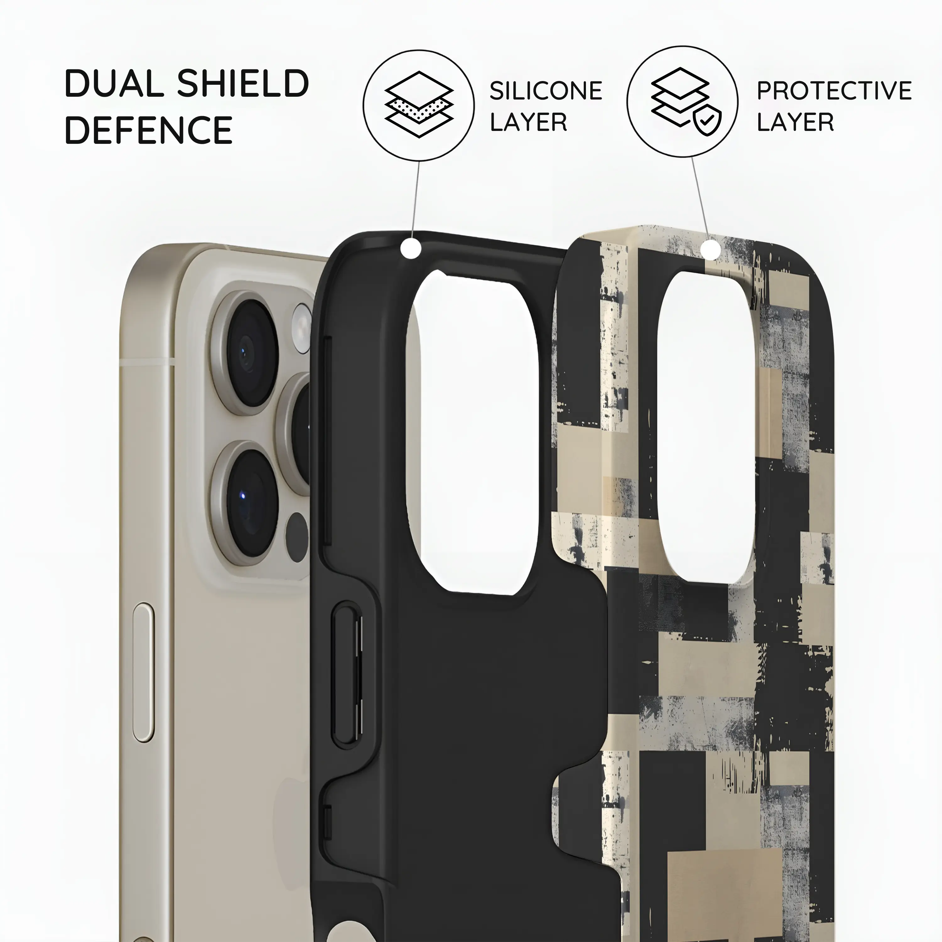 Brutal Geometry - iPhone 16 Pro Max Case