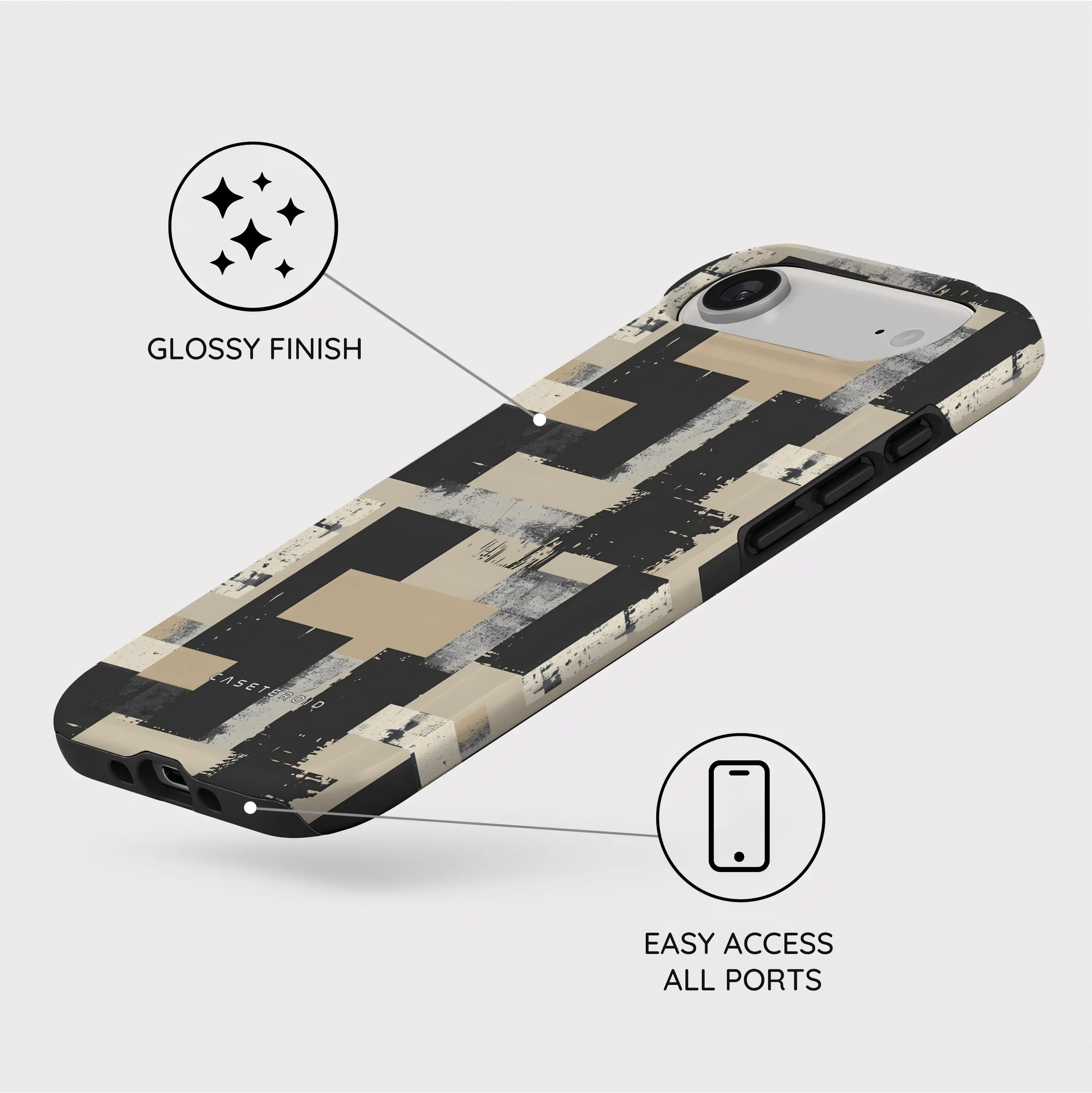 Brutal Geometry - iPhone Air Case