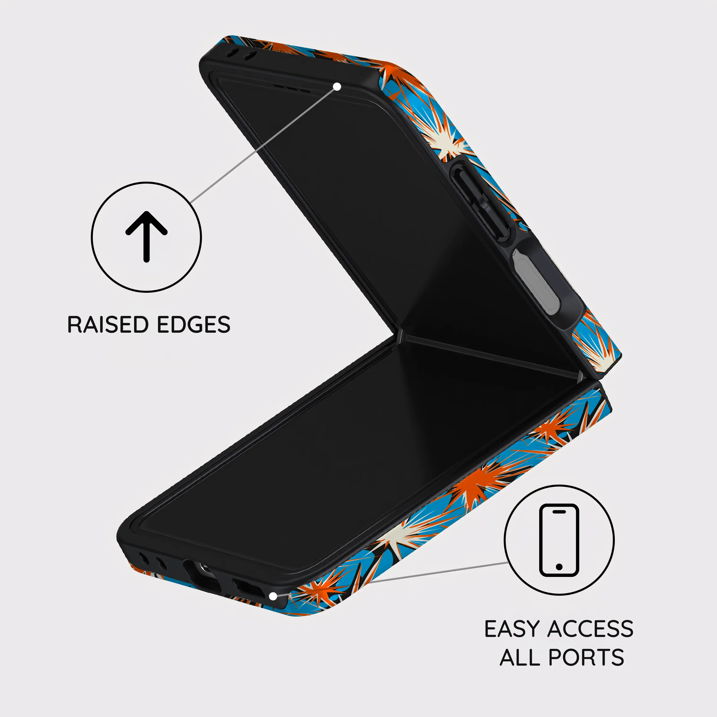Burst Theory - Samsung Galaxy Z Flip 7 Case