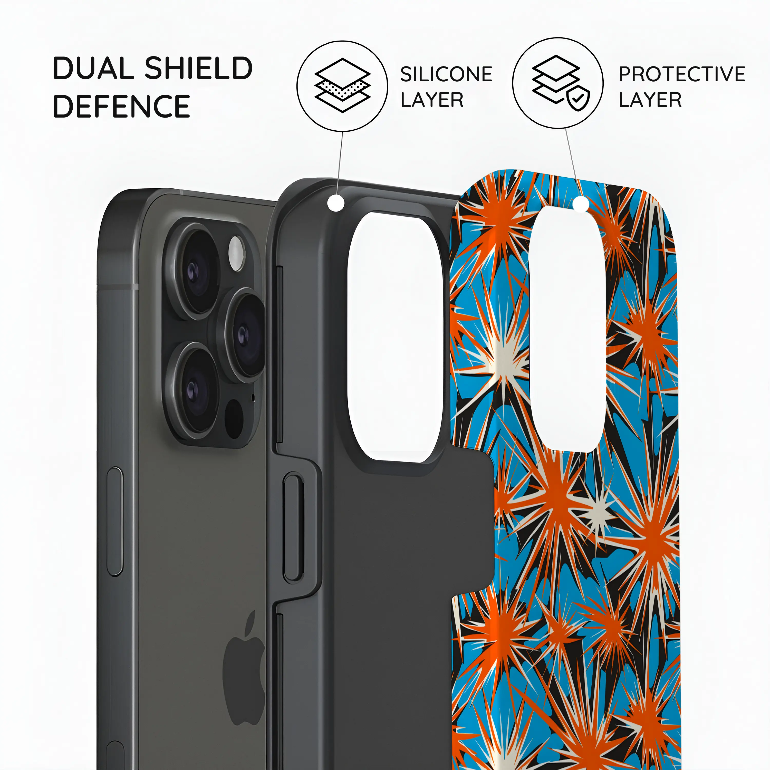 Burst Theory - iPhone 15 Pro Case
