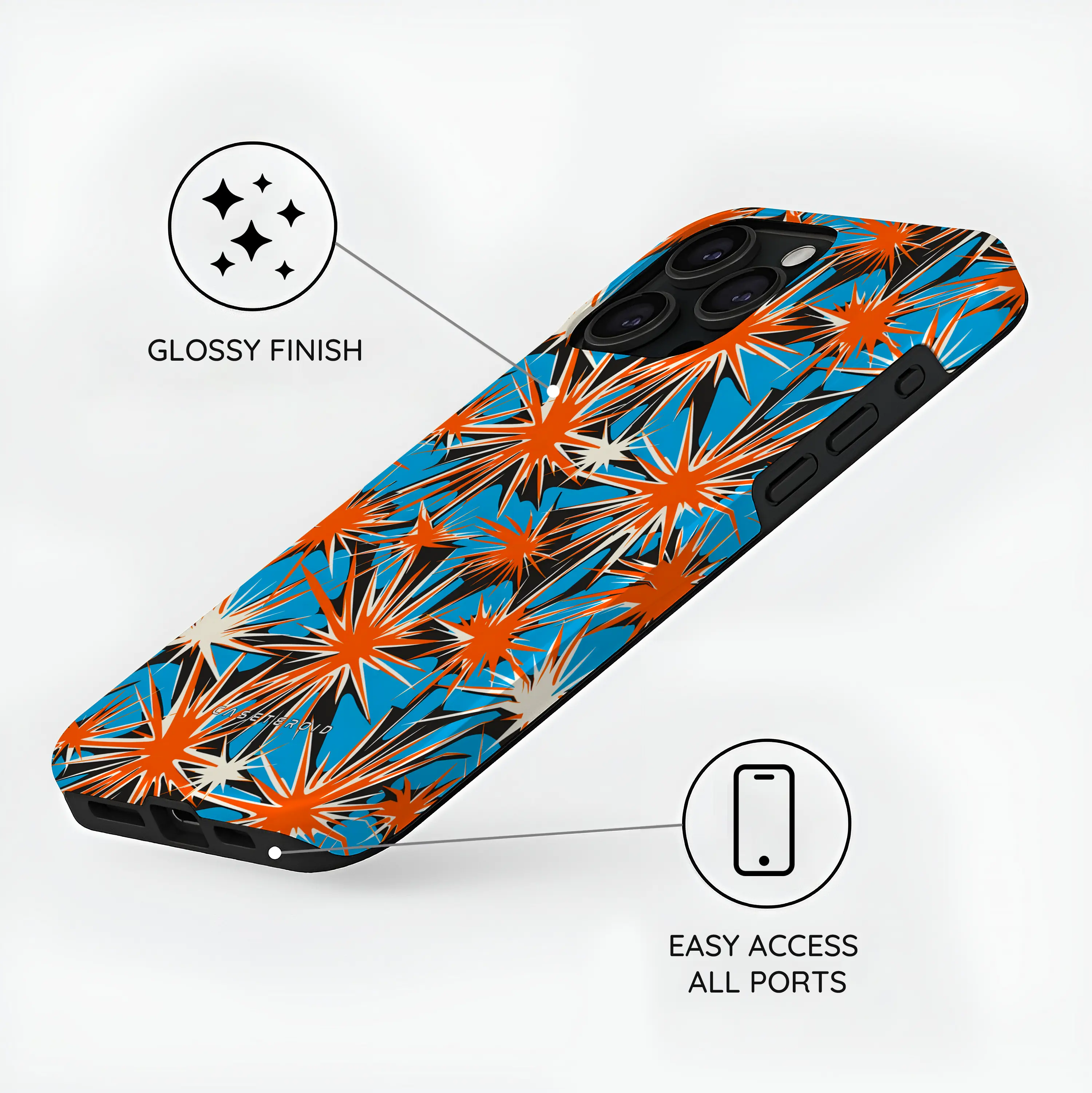 Burst Theory - iPhone 15 Pro Case