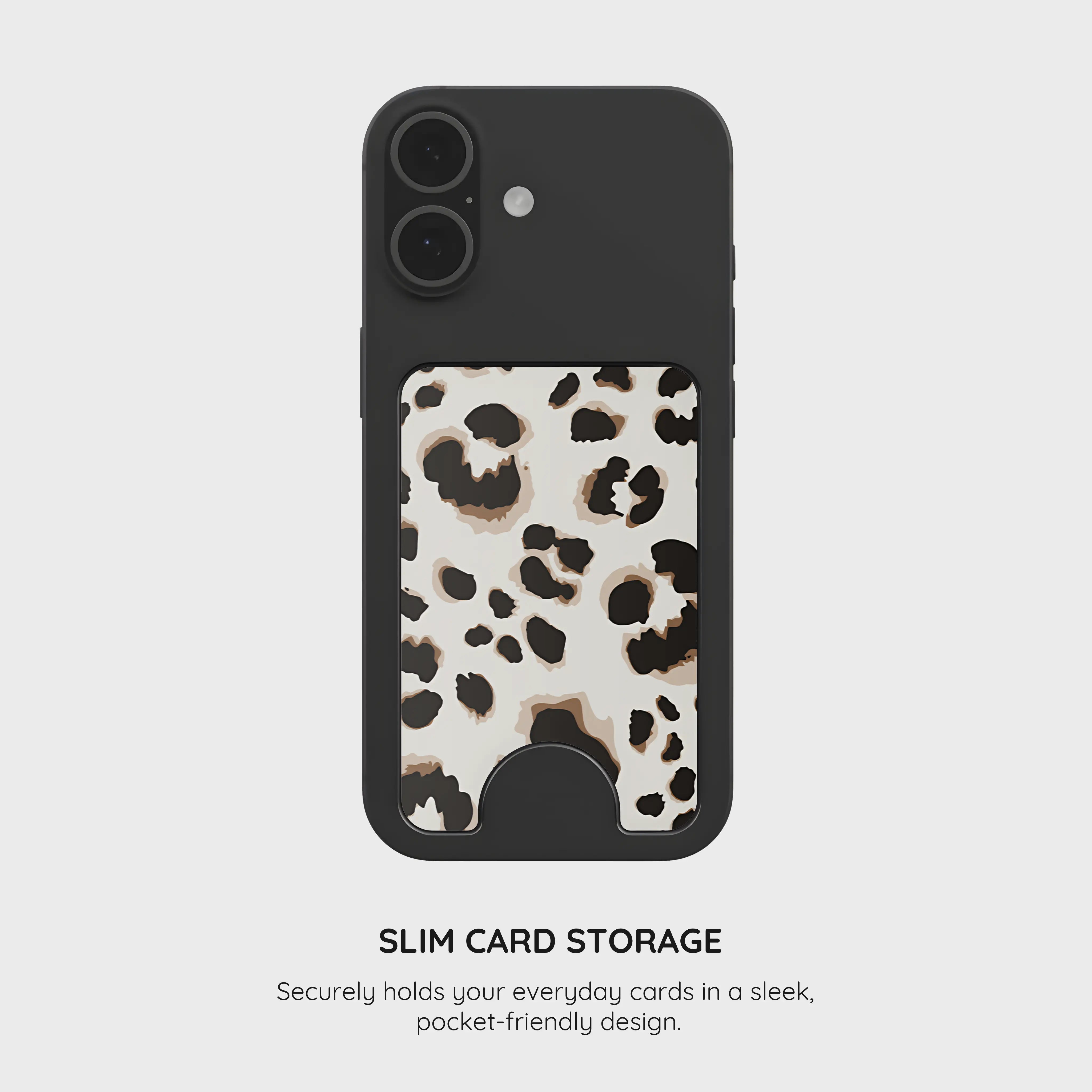 Café Cheetah - Magnetic Wallet & Stand