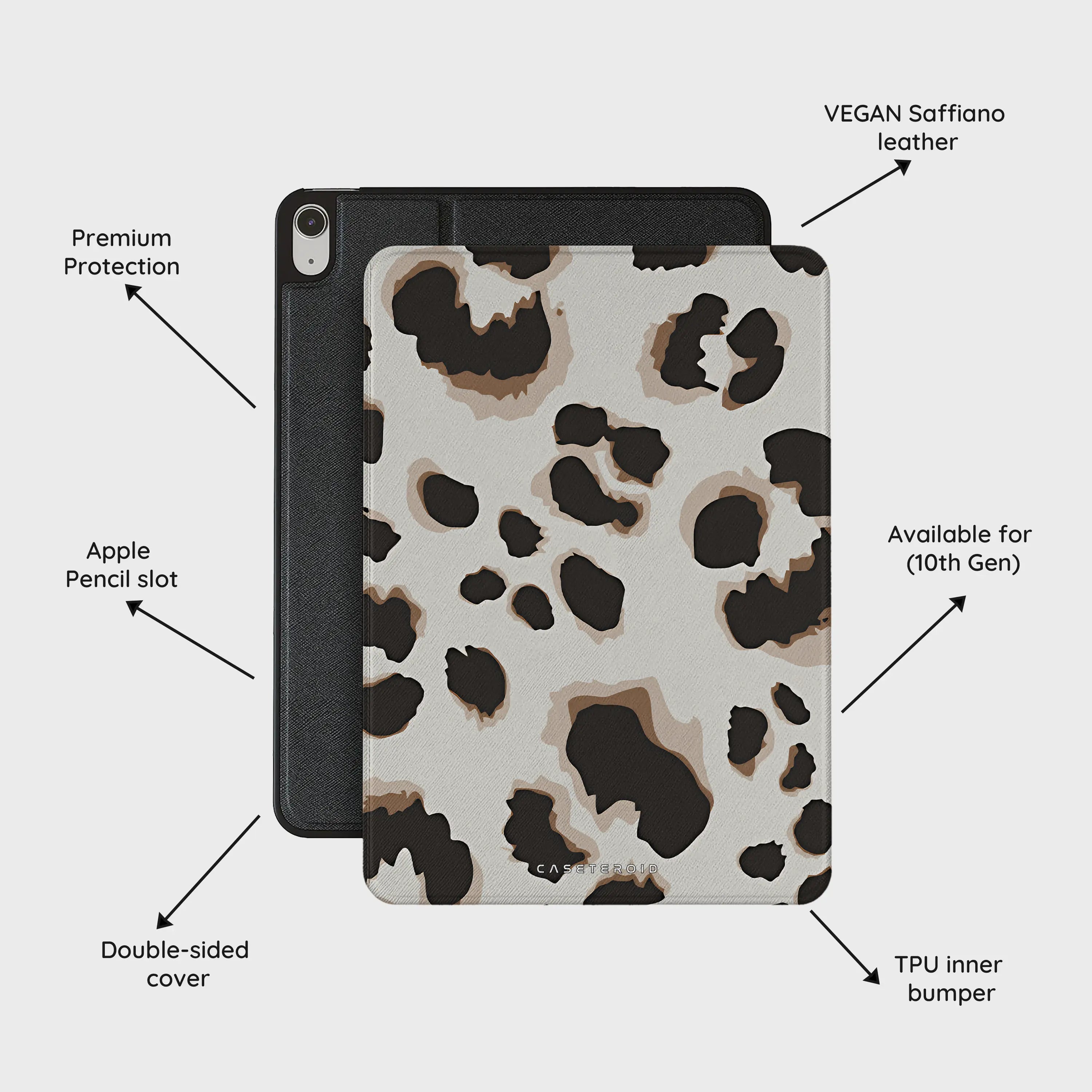 Café Cheetah - iPad 10.9 (10th Gen) Case