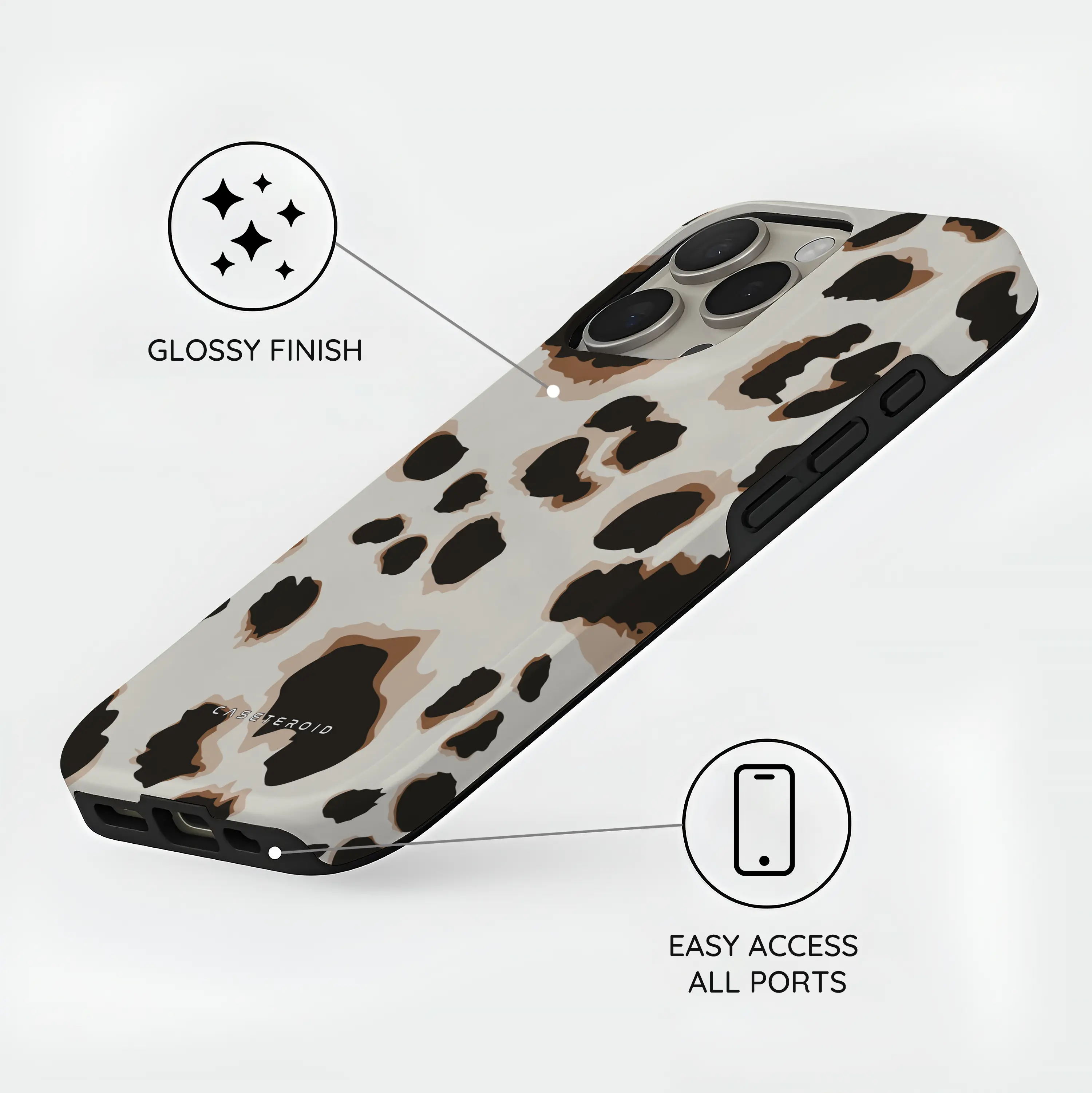 Café Cheetah - iPhone 16 Pro Max Case