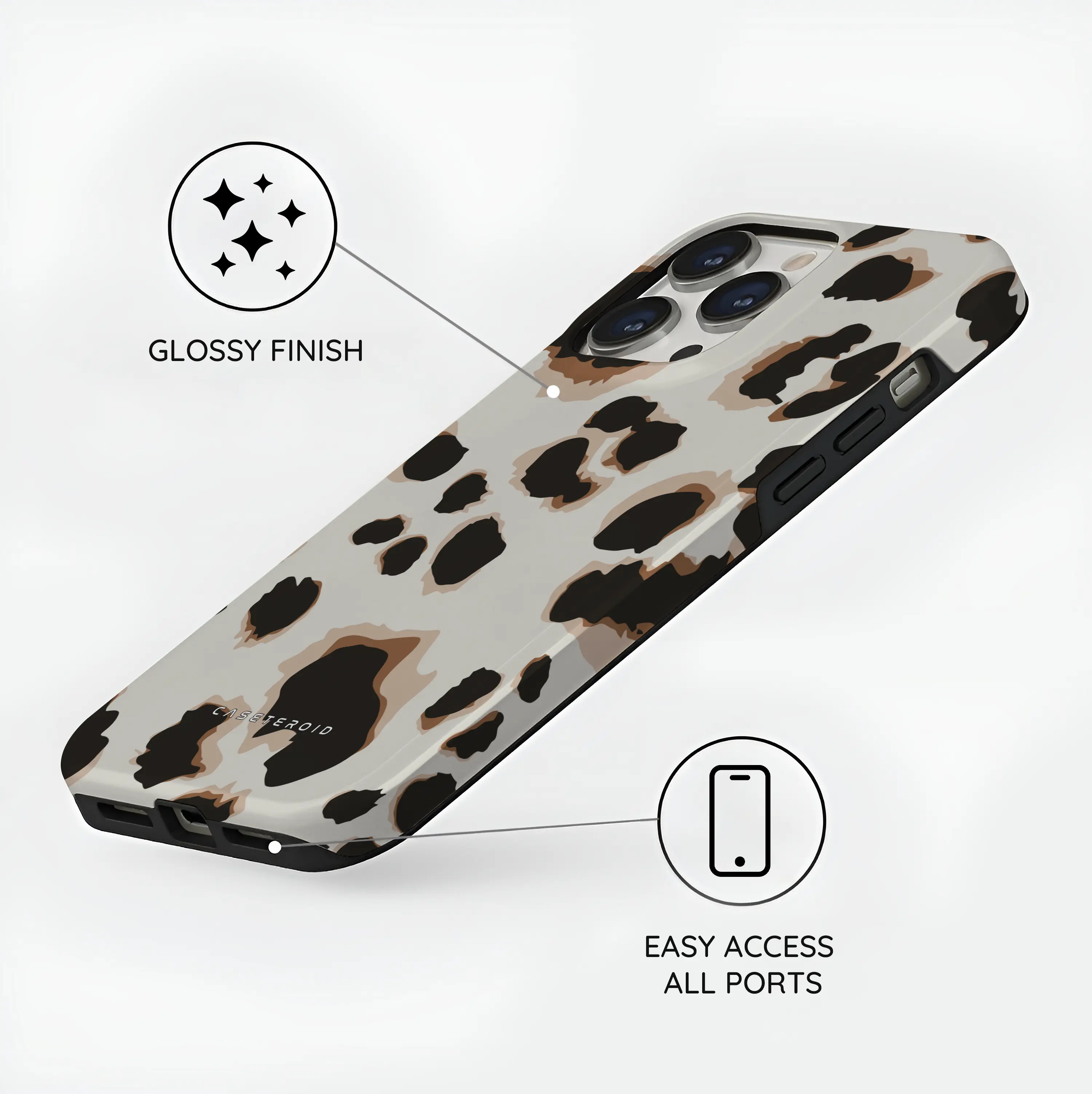 Café Cheetah - iPhone 14 Pro Max Case