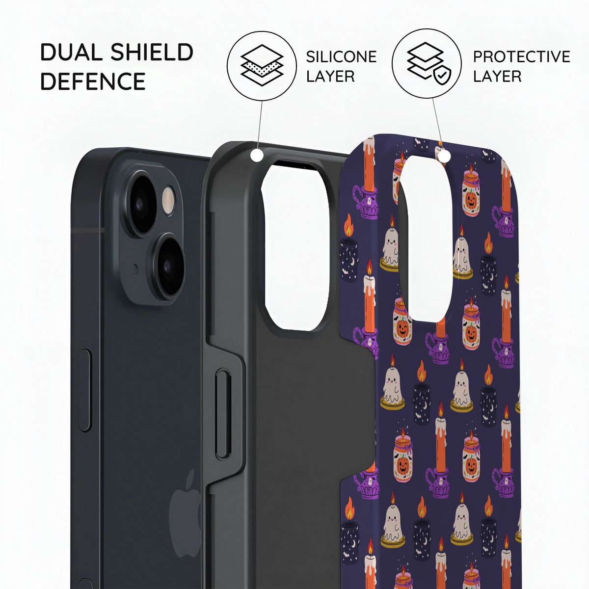 Candlelit Boo - iPhone 14 Plus Case