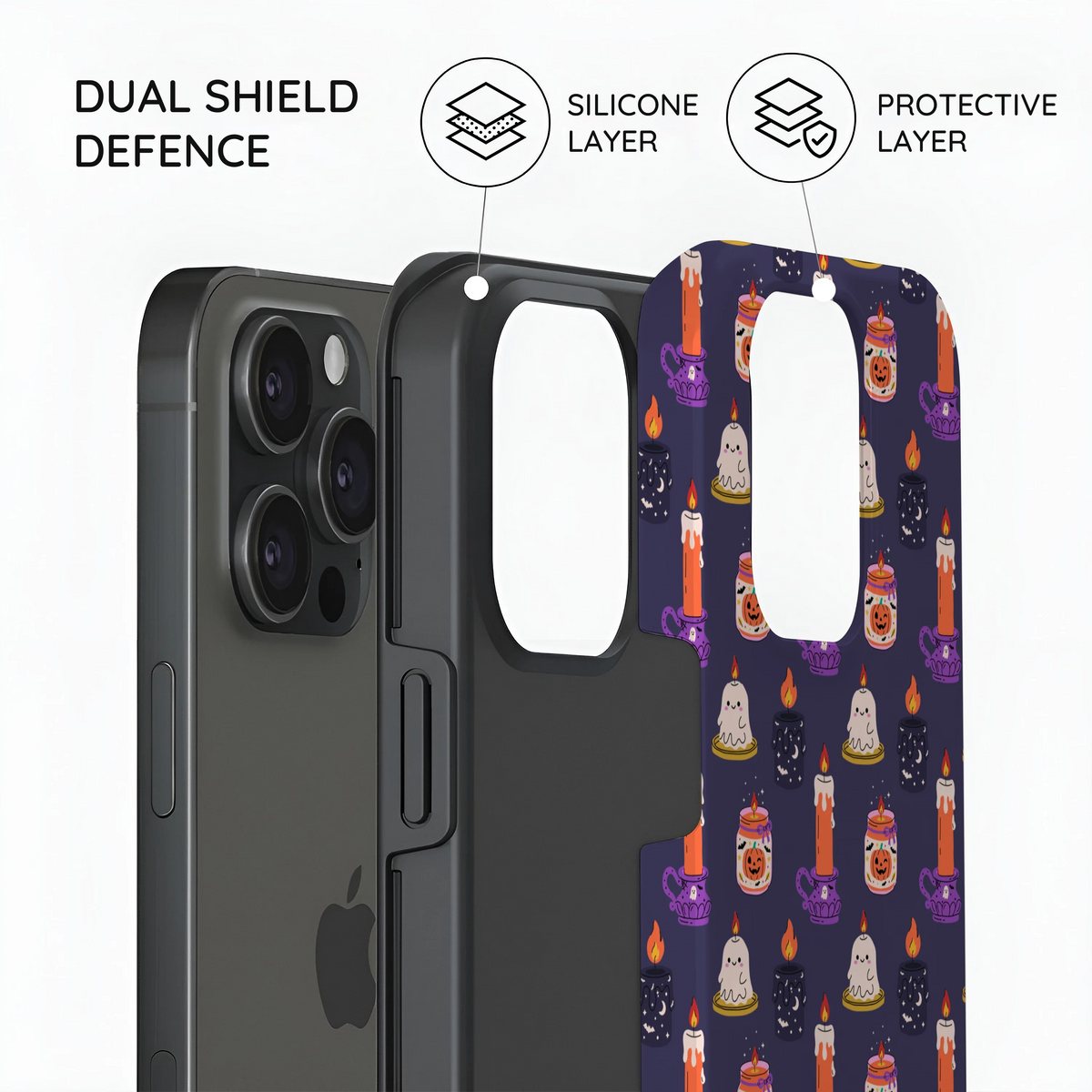 Candlelit Boo - iPhone 15 Pro Case