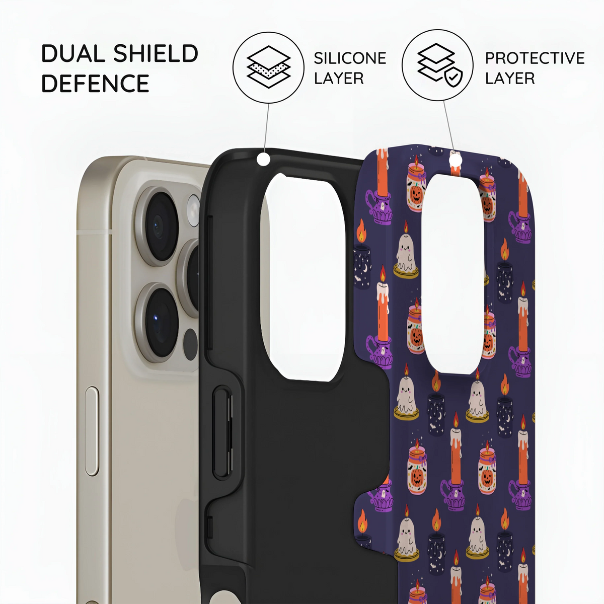 Candlelit Boo - iPhone 16 Pro Case