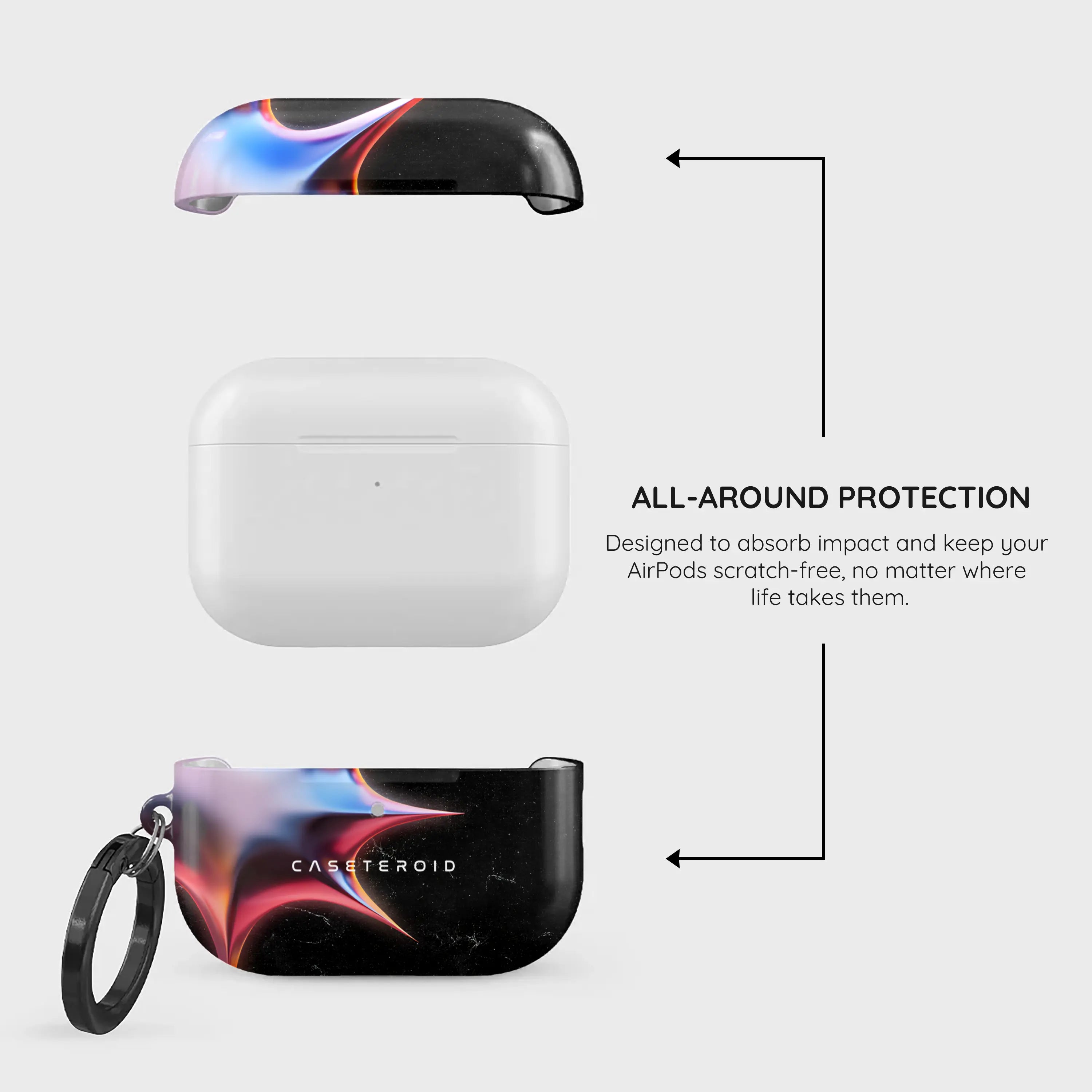 Celestial Noir Galaxy - AirPods Pro 3 Case