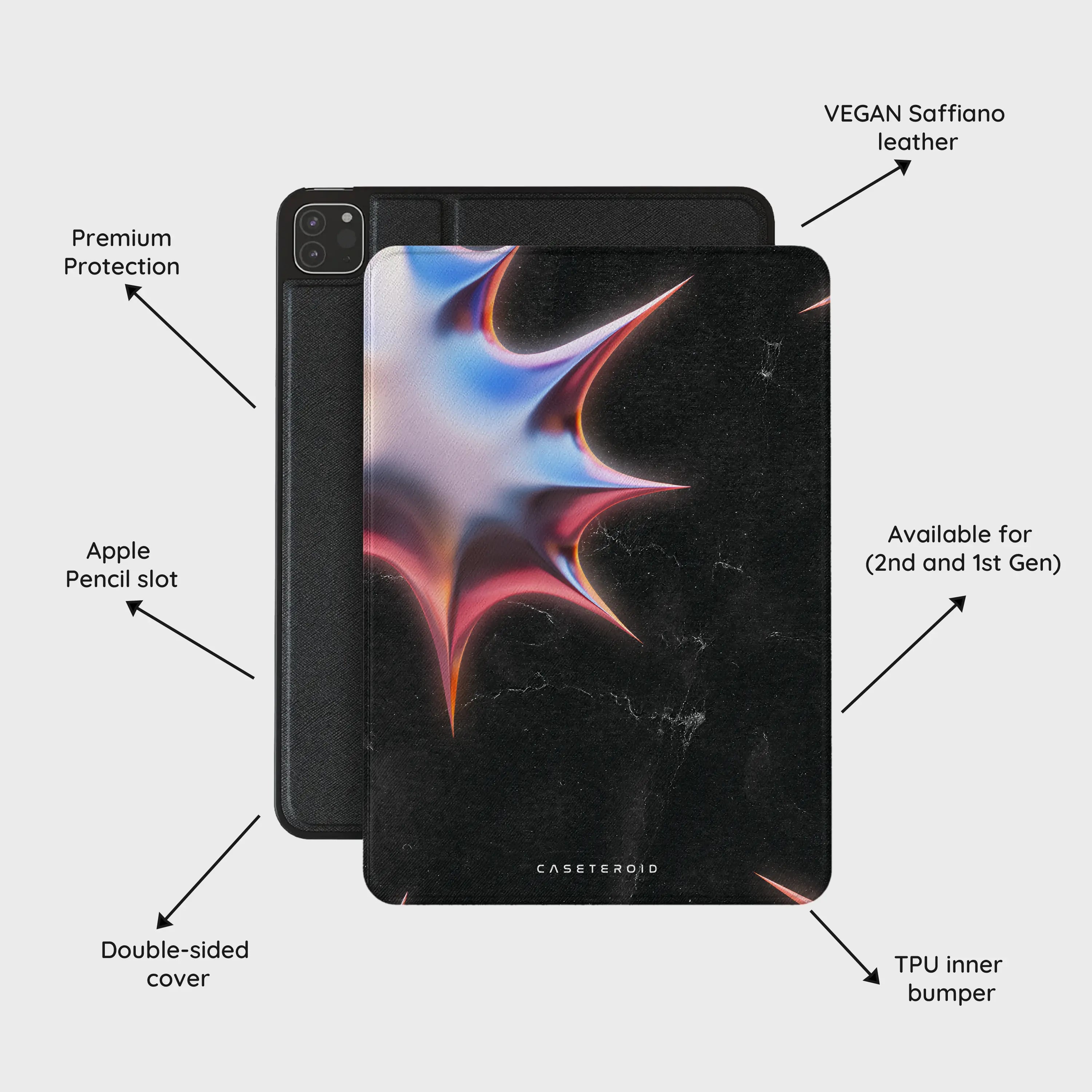 Celestial Noir Galaxy - iPad Pro 11 (2nd/1st Gen) Case