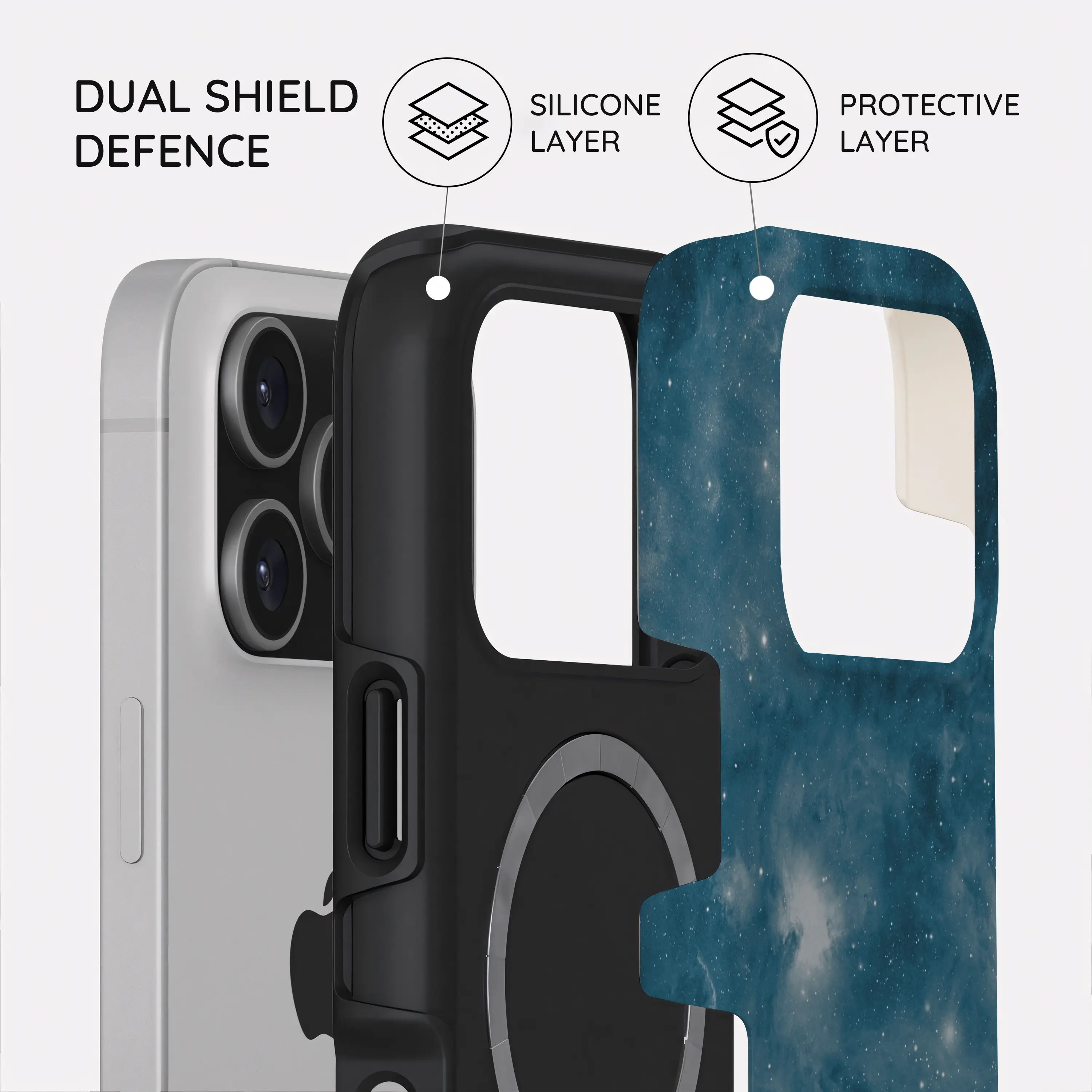 Celestial Frost - iPhone 17 Pro Case
