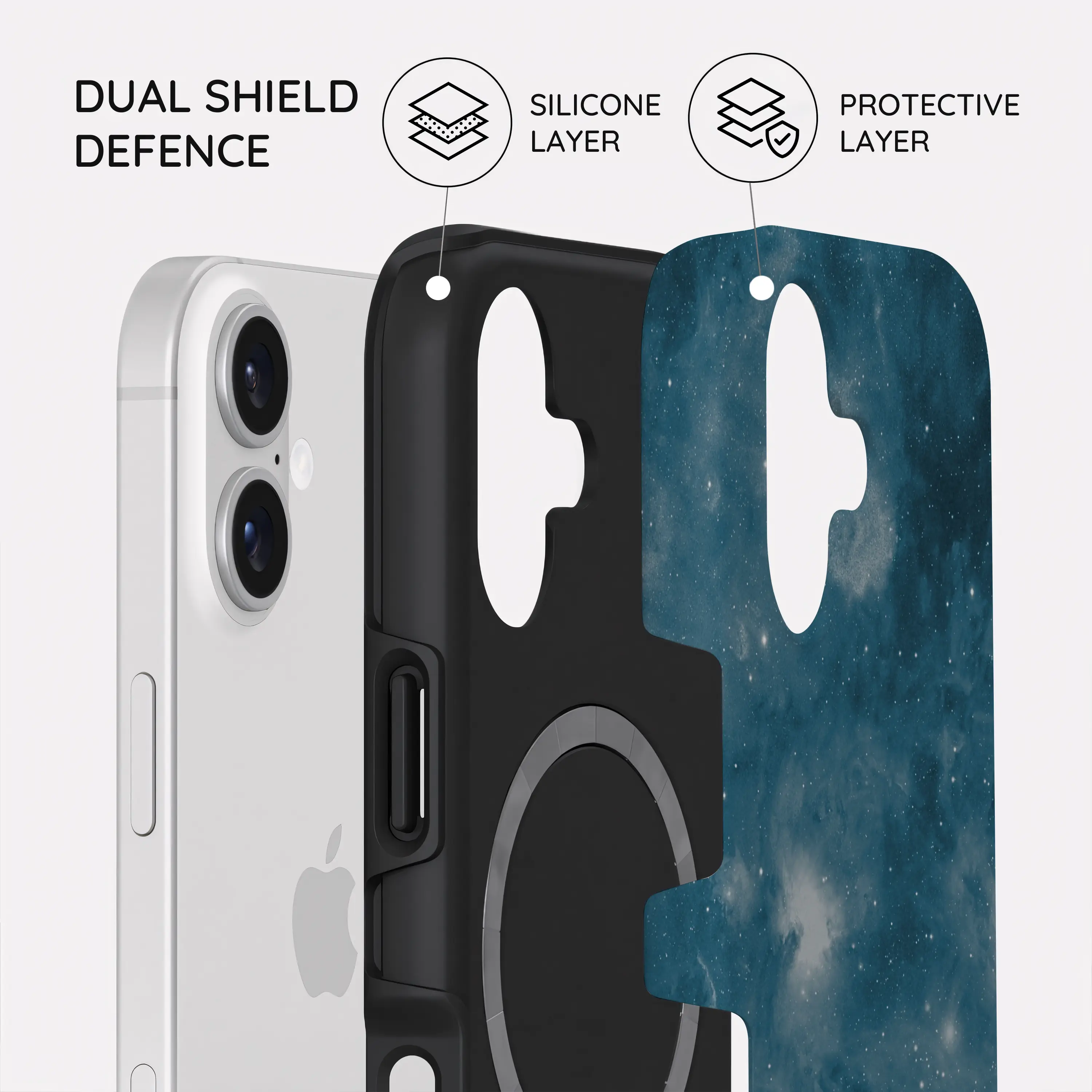 Celestial Frost - iPhone 17 Case