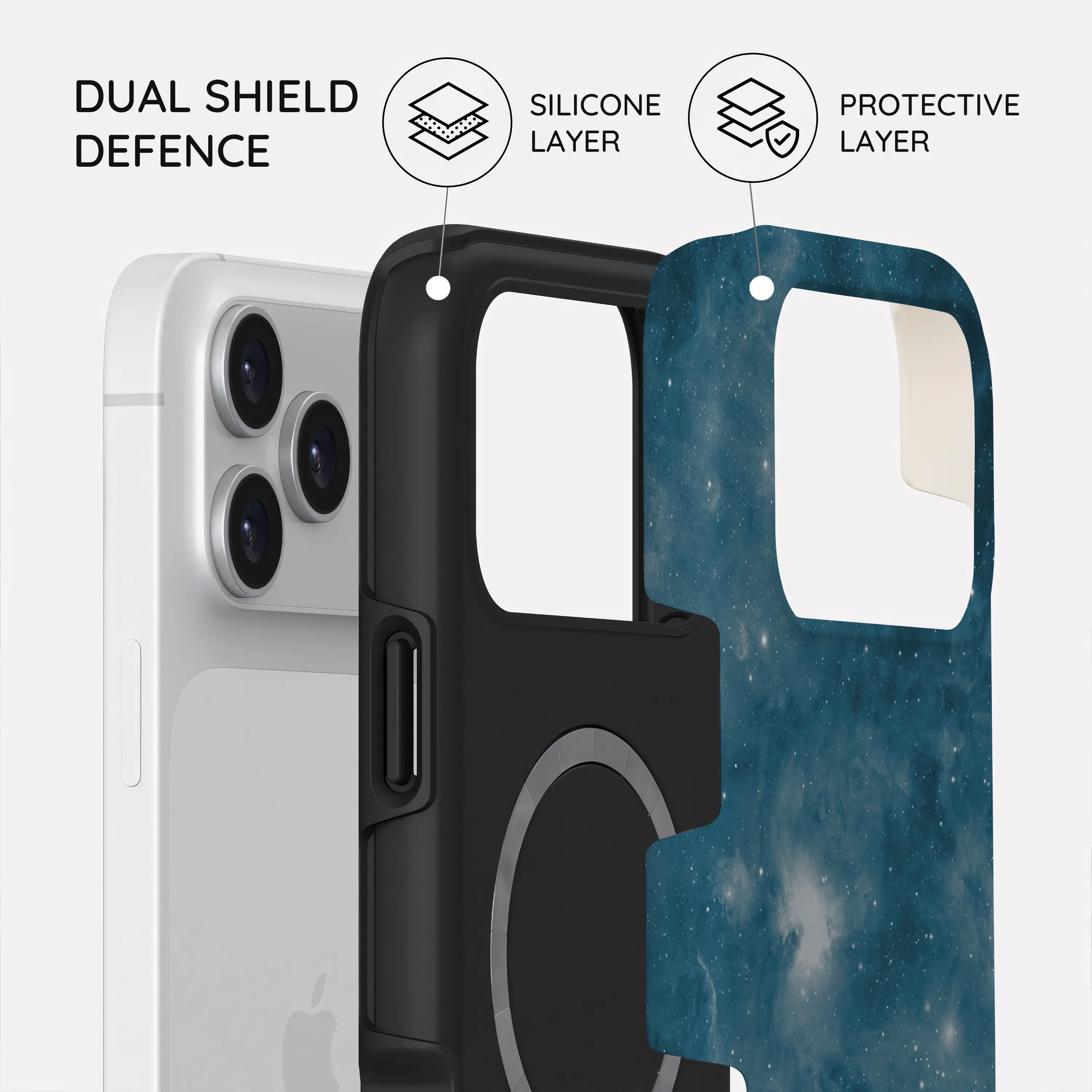 Celestial Frost - iPhone 17 Pro Max Case