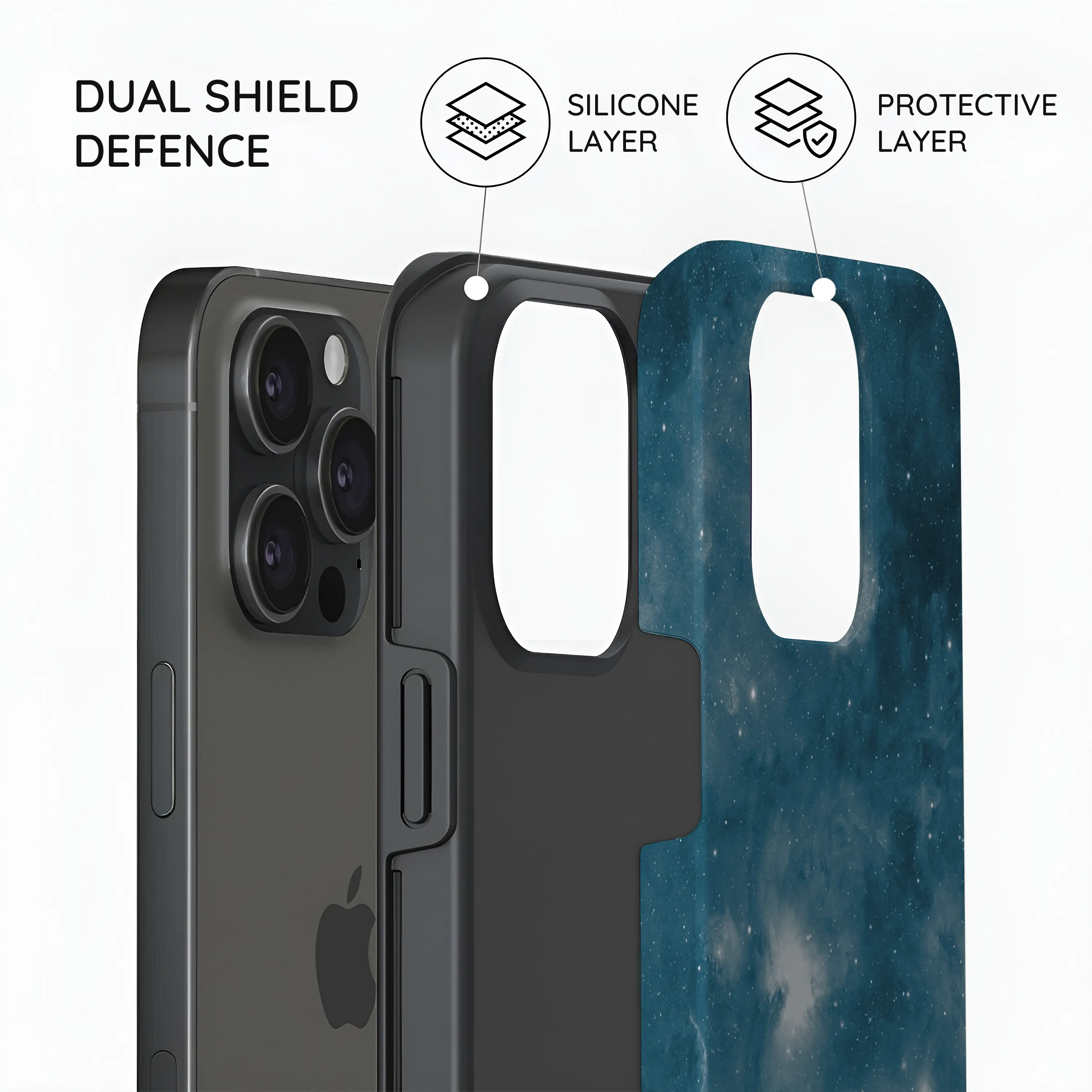 Celestial Frost - iPhone 15 Pro Case