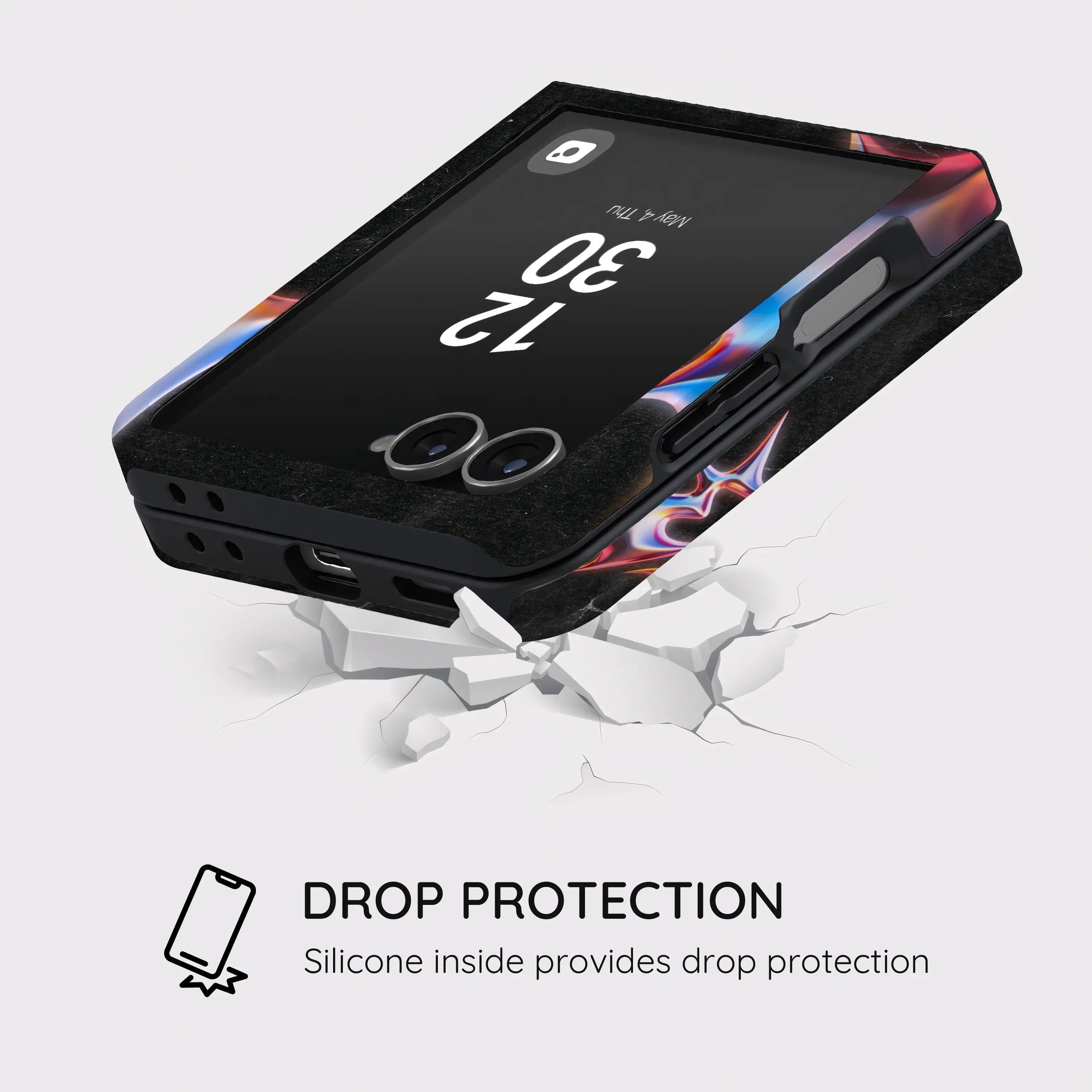 Celestial Noir Galaxy - Samsung Galaxy Z Flip 7 Case